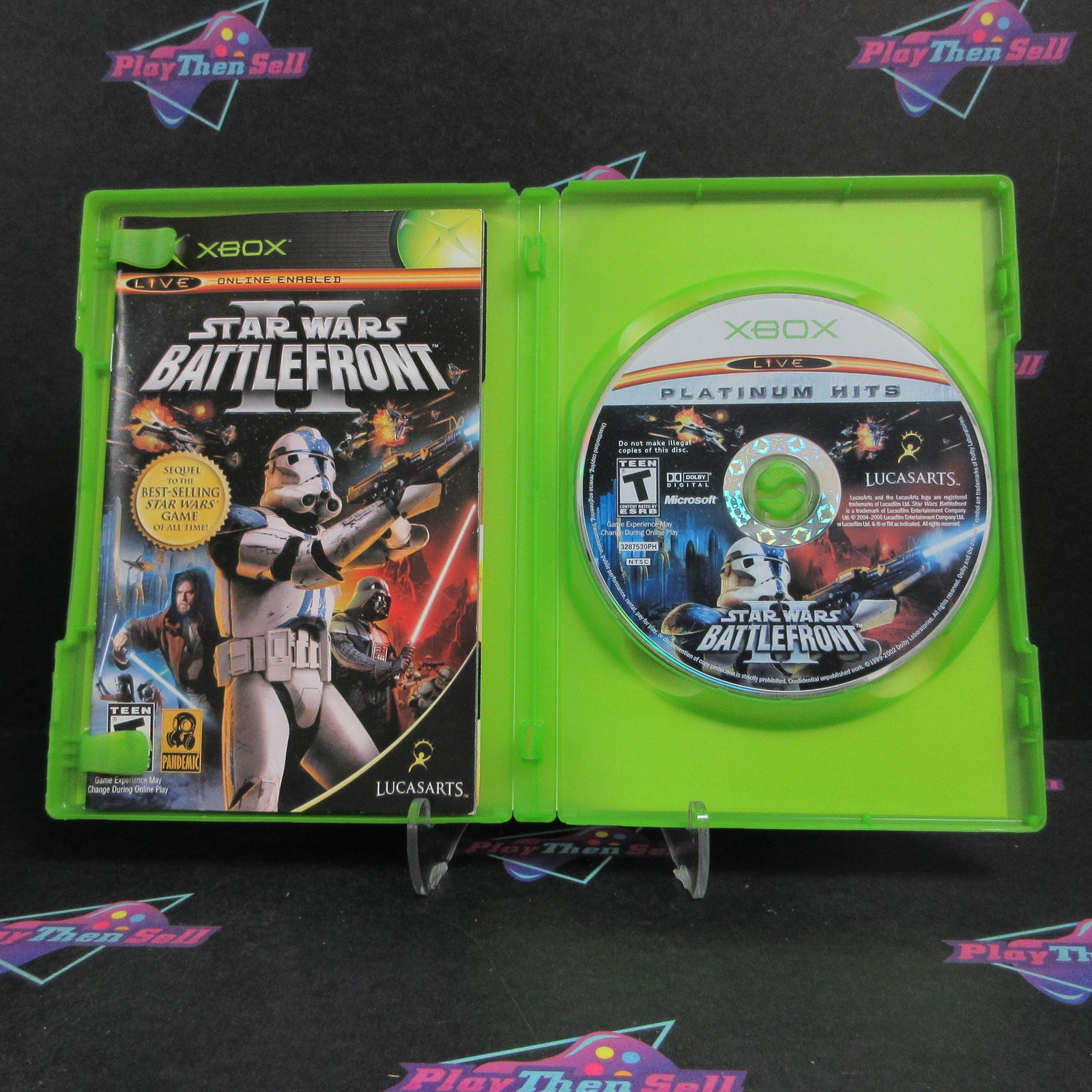 Star Wars Battlefront II Xbox PH + Reg Card Complete - 1 Year Warranty EX Cond