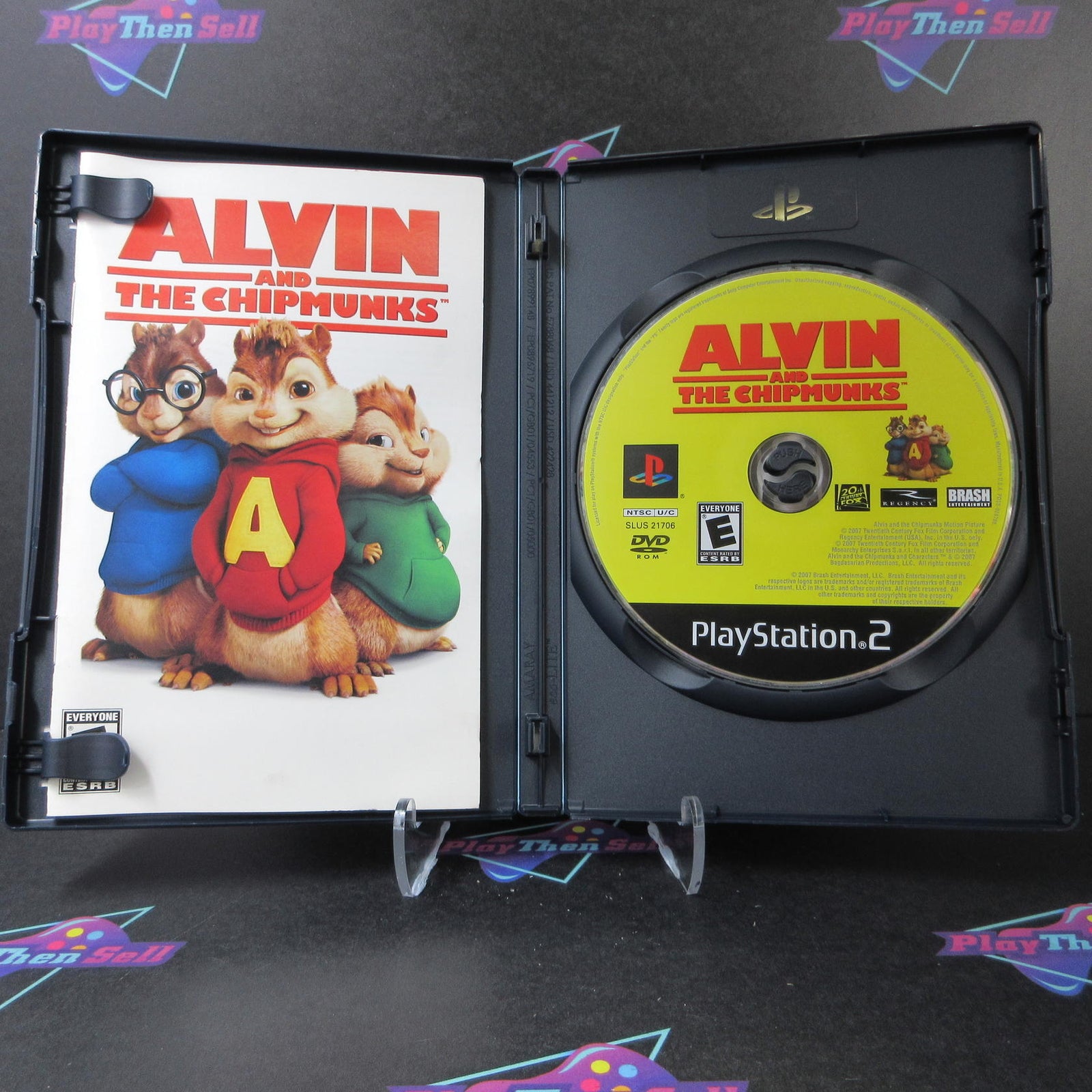 Alvin and the Chipmunks PS2 PlayStation 2 Complete - 1 Year Warranty VG