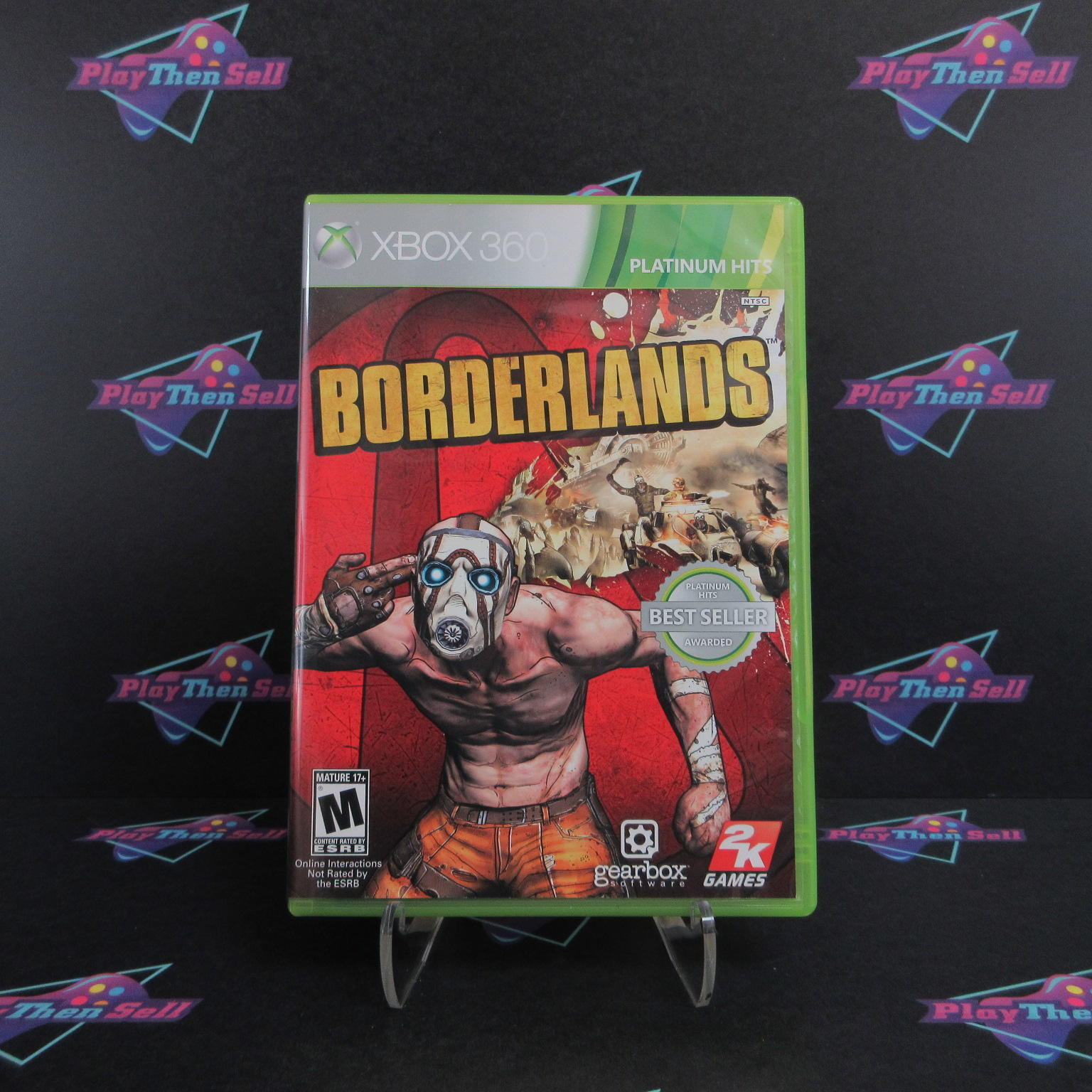 Borderlands Xbox 360 PH Complete - 1 Year Warranty EX Cond