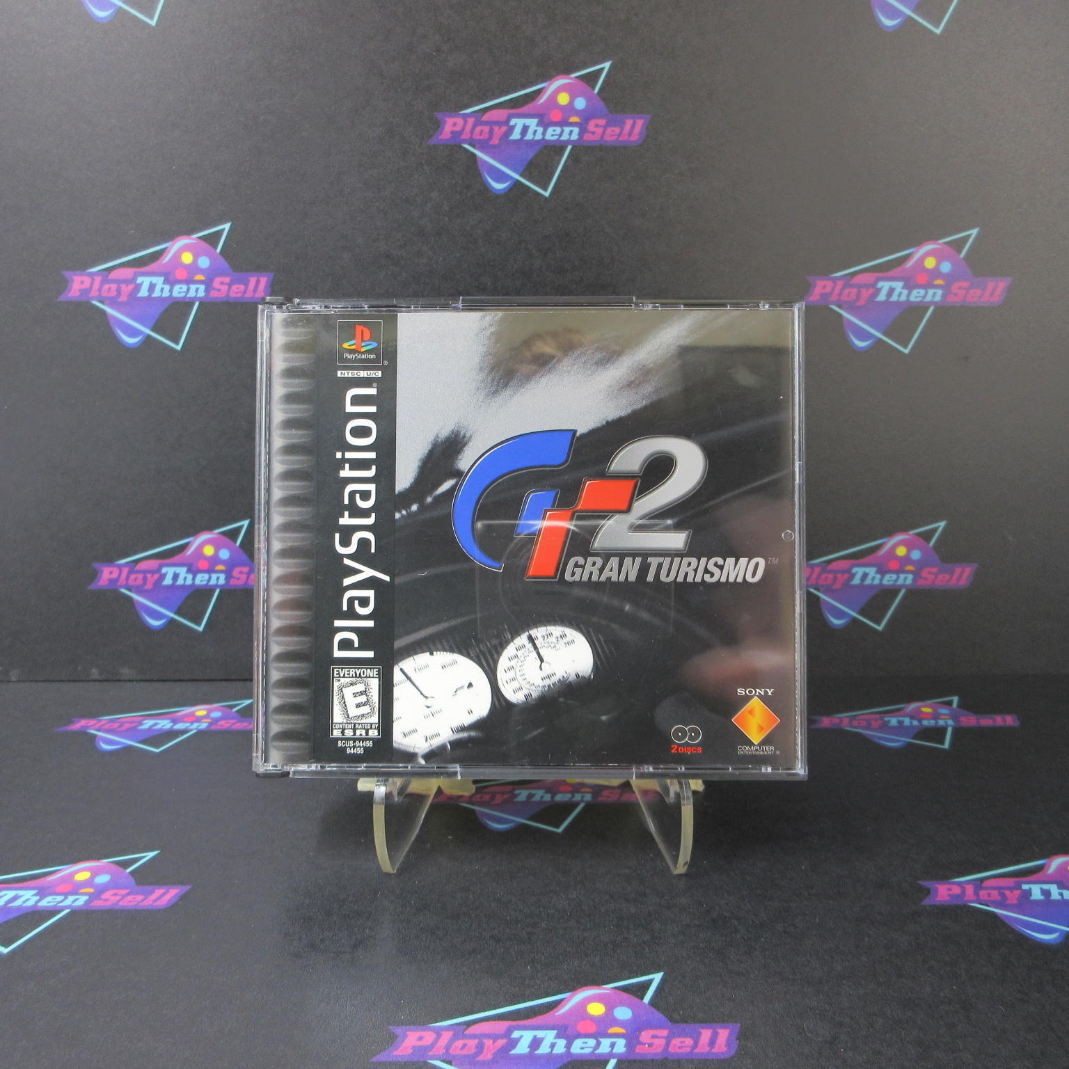 Gran Turismo 2 PS1 PlayStation 1 Complete - 1 Year Warranty EX Cond