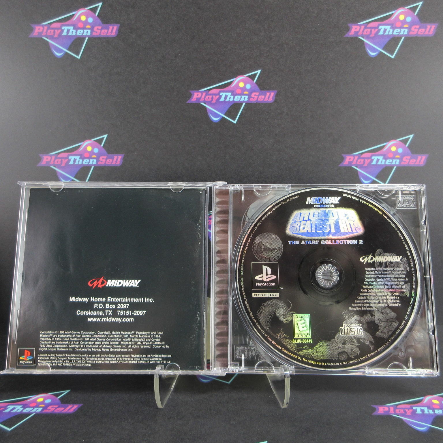 Arcades Greatest Hits The Atari Collection Volume 2 PS1 + Reg - Complete CIB