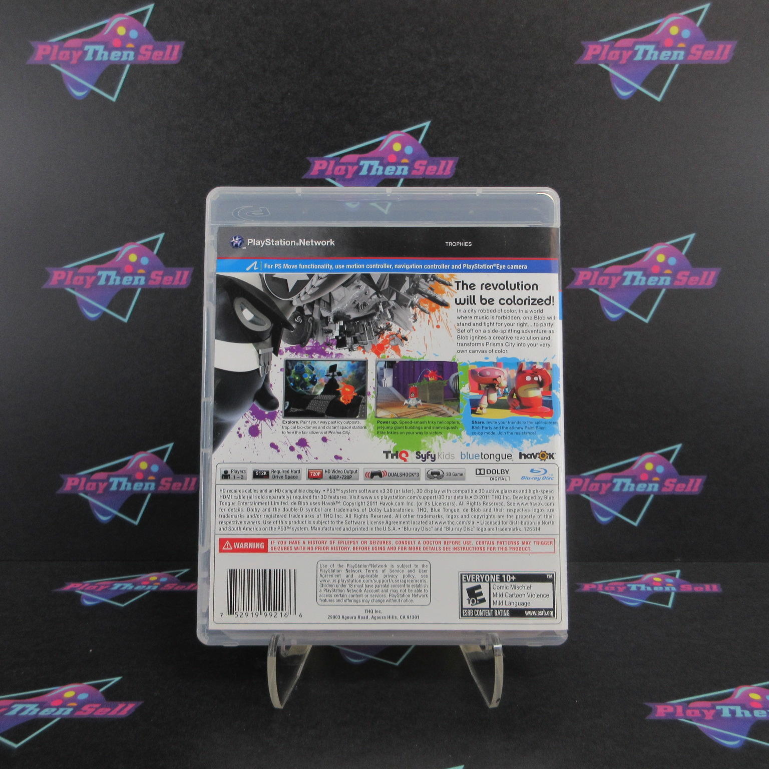 Deblob 2 PS3 PlayStation 3 Complete - 1 Year Warranty EX Cond