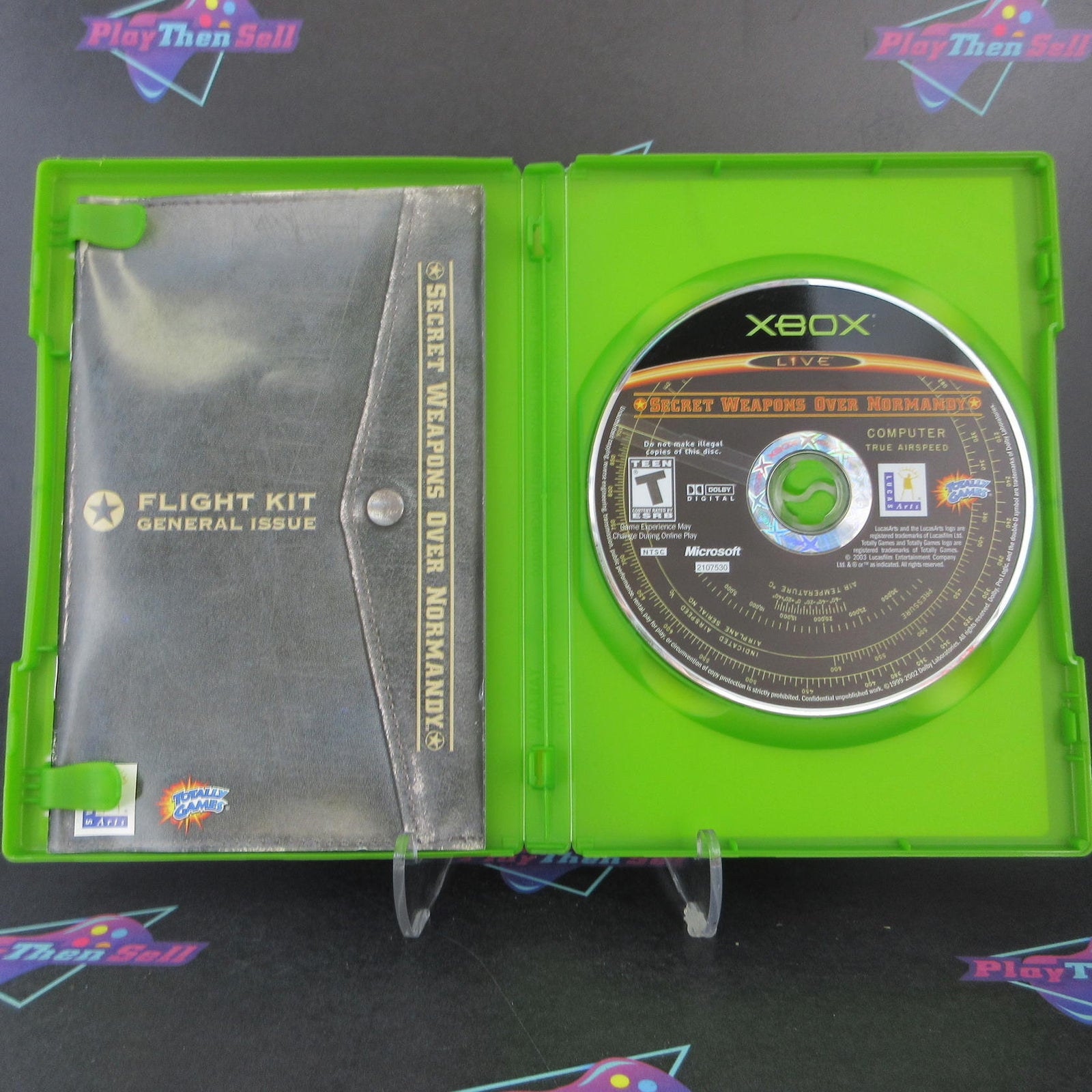 Secret Weapons Over Normandy Xbox Complete - 1 Year Warranty EX Cond