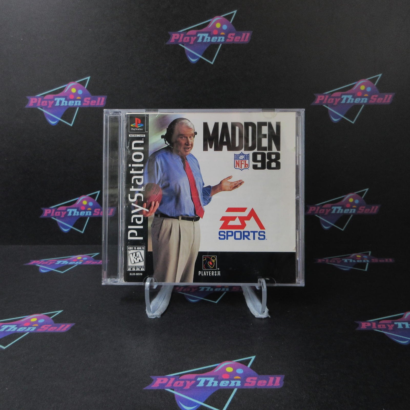 Madden 98 Football PS1 PlayStation 1 MD / No Art - (See Pics)