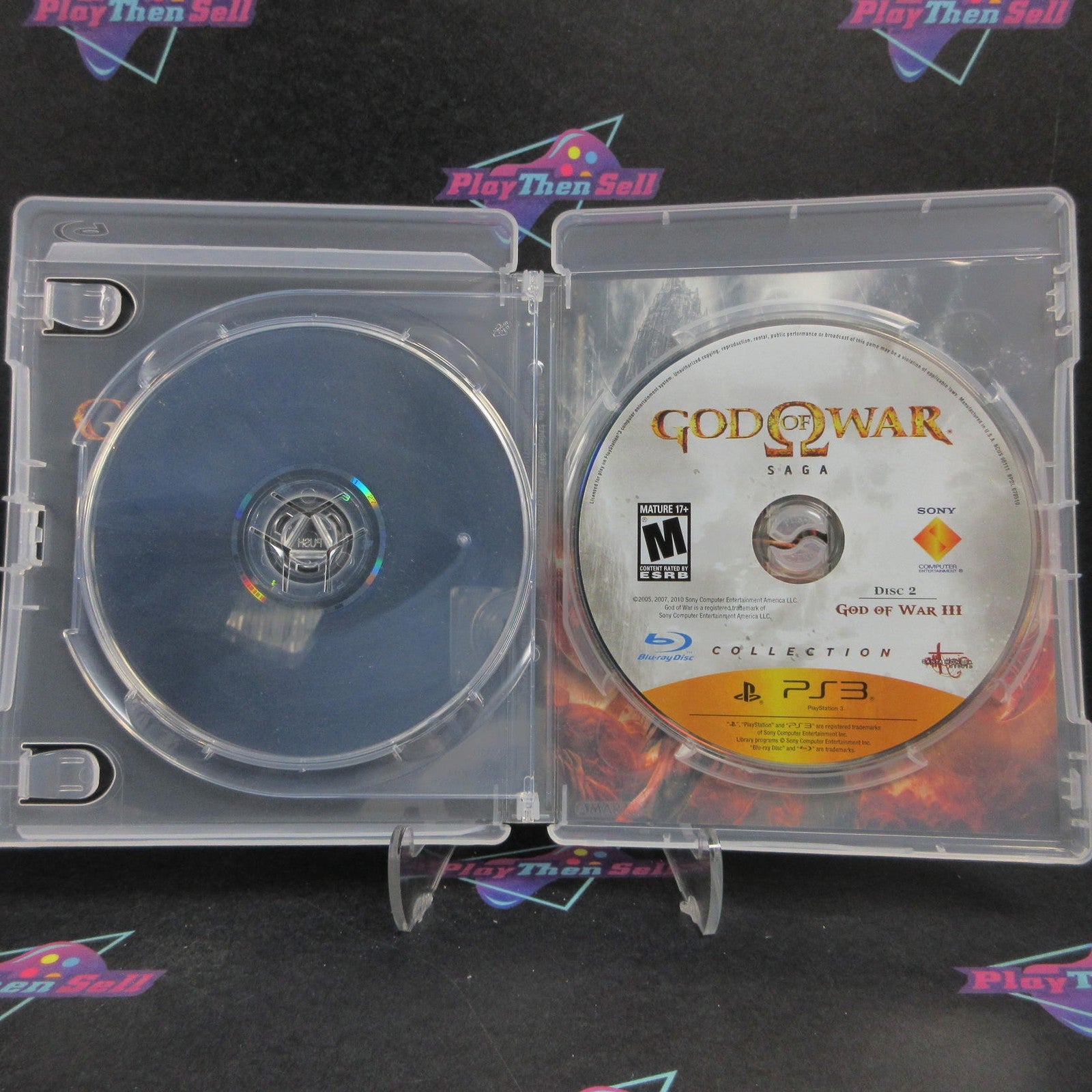 God of War Saga Collection PlayStation 3 PS3 No Insert - 1 Year Warranty EX Cond