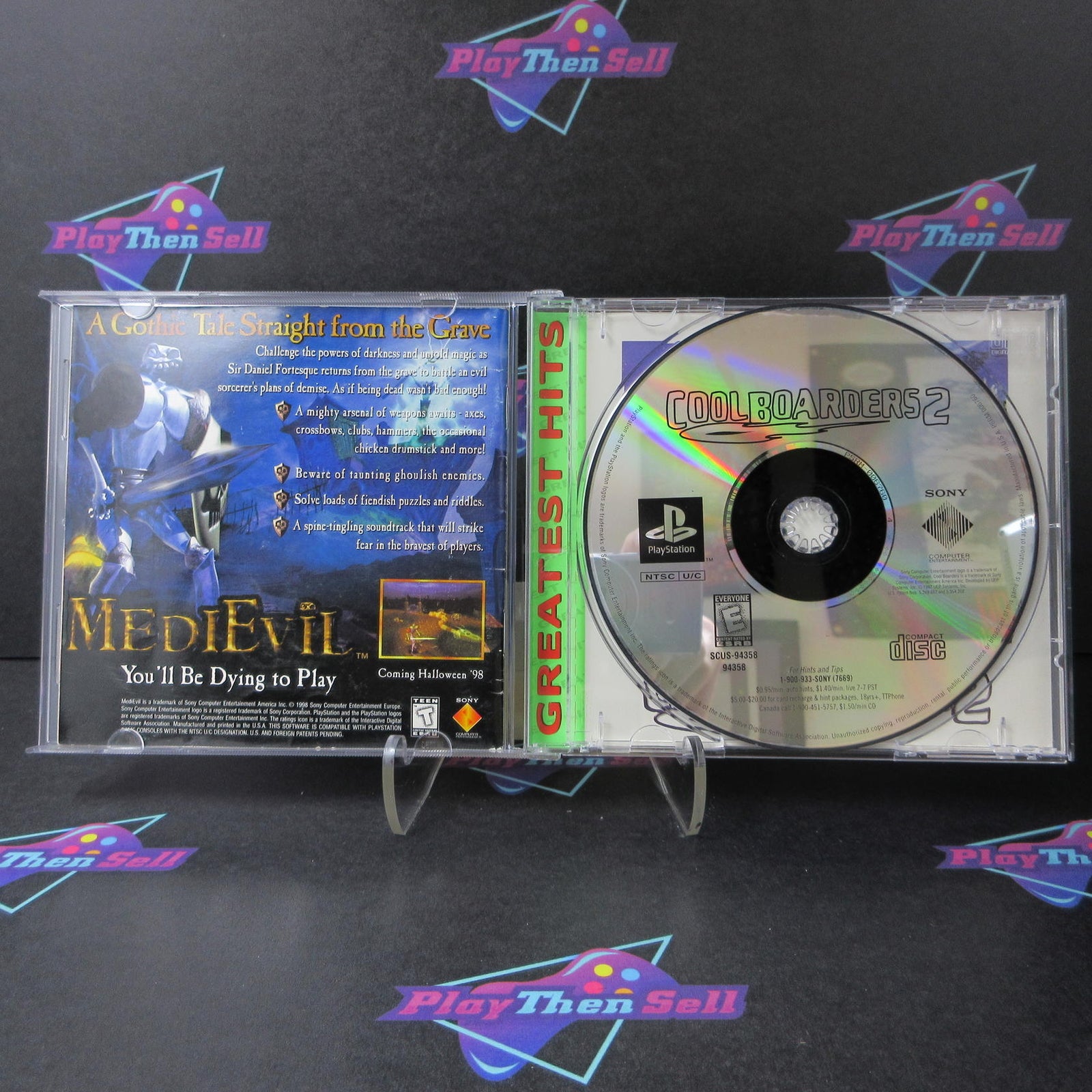 Cool Boarders 2 PS1 PlayStation 1 GH Complete - 1 Year Warranty EX Cond