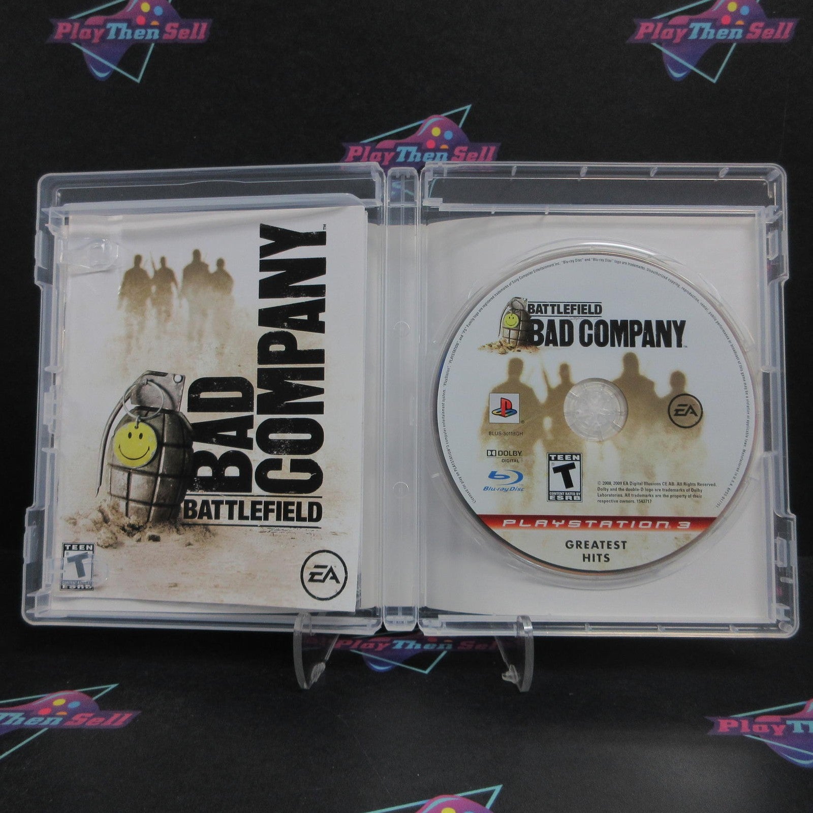 Battlefield Bad Company PS3 PlayStation 3 GH Complete - 1 Year Warranty EX Cond