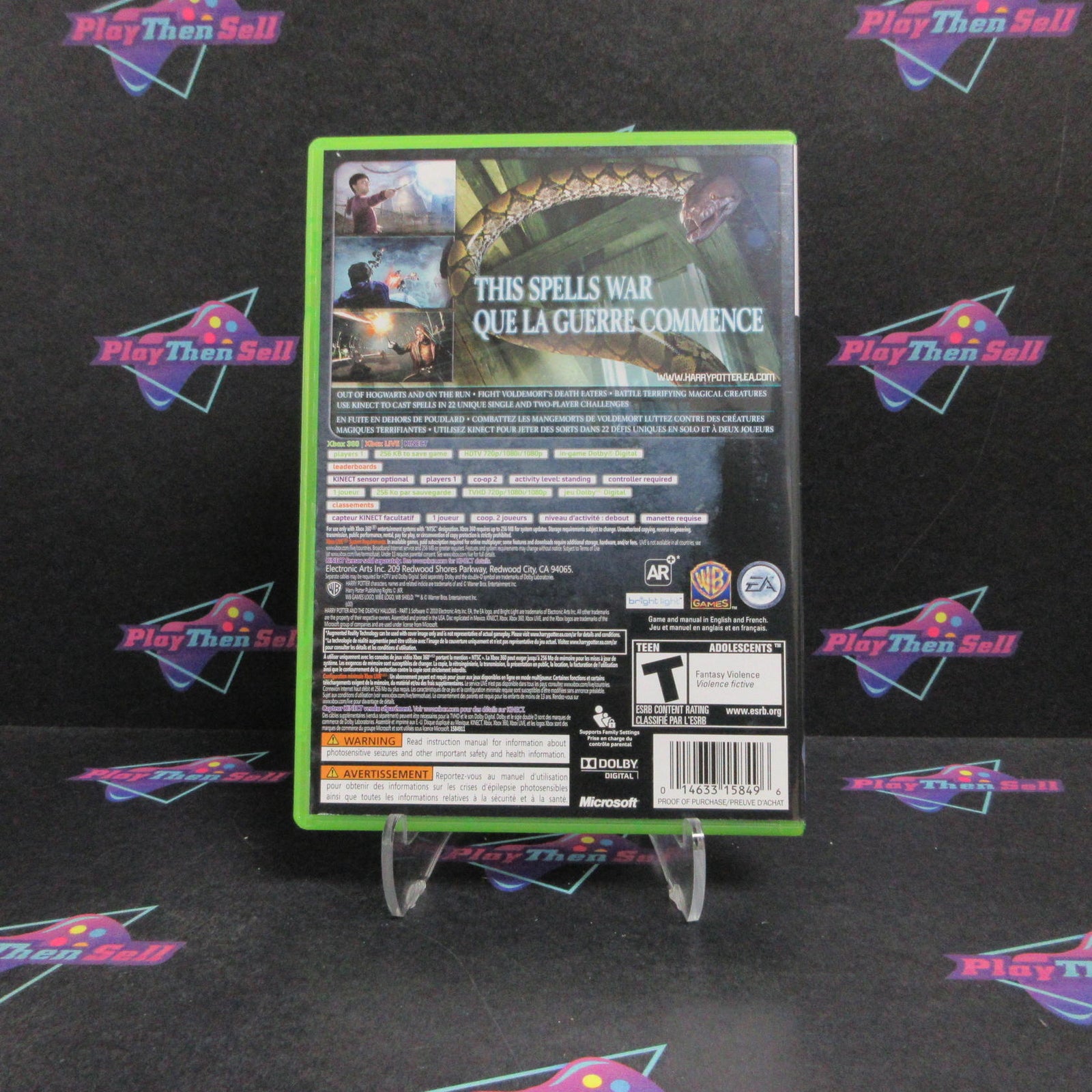 Harry Potter and The Deathly Hallows Part 1 Xbox 360 Complete  - 1 Year Warran..