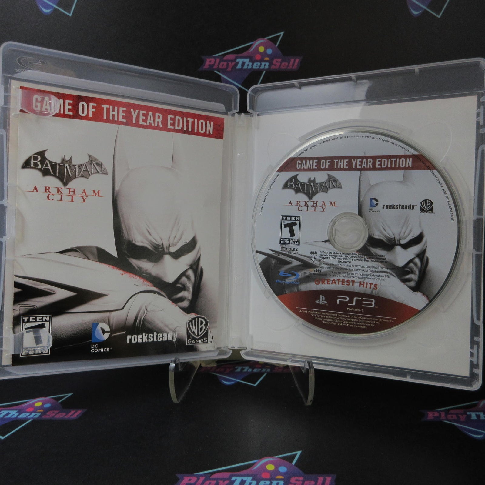 Batman Arkham City GOTY PS3 PlayStation 3 GH Complete - 1 Year Warranty EX Cond