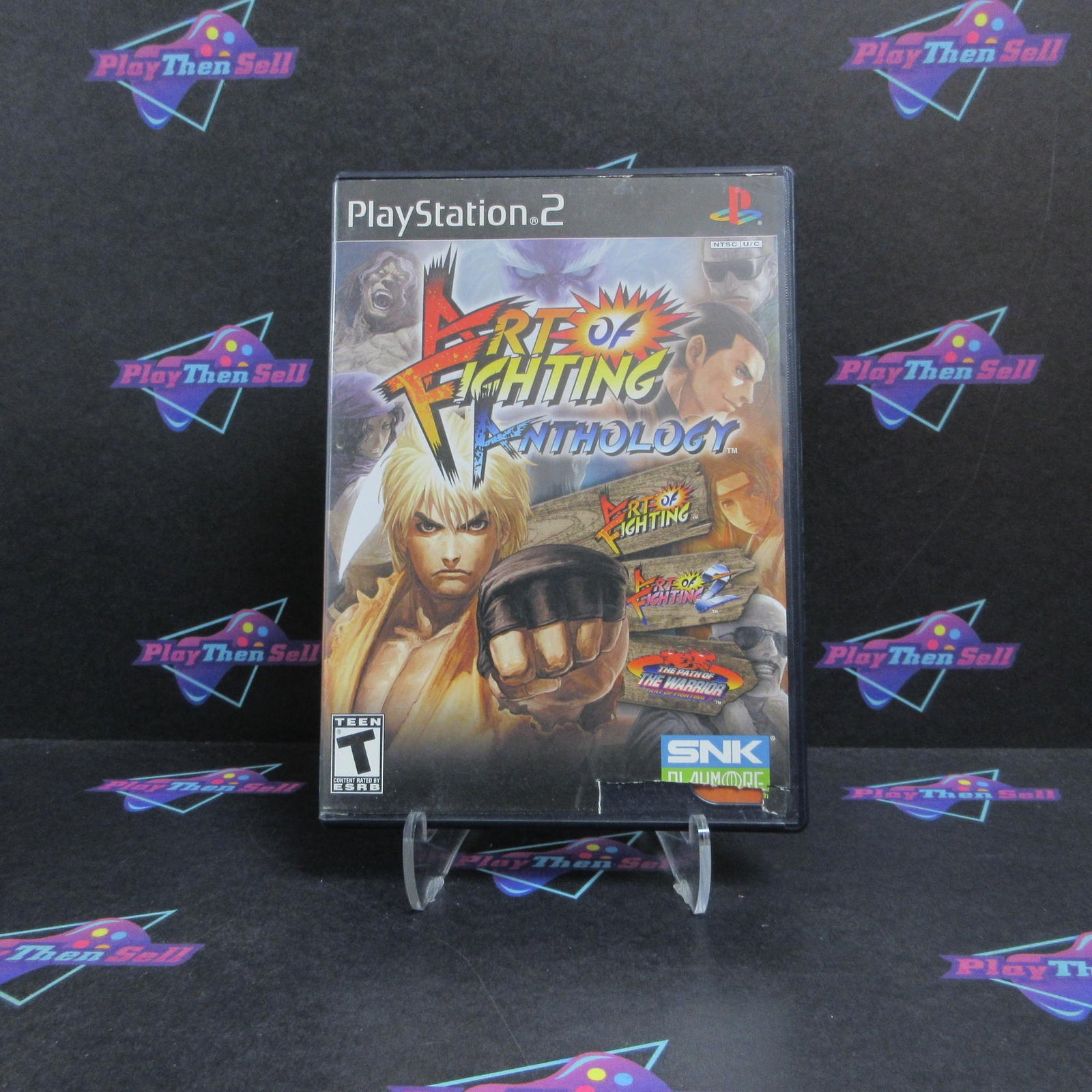 Art of Fighting Anthology PS2 PlayStation 2 Complete - 1 Year Warranty VG