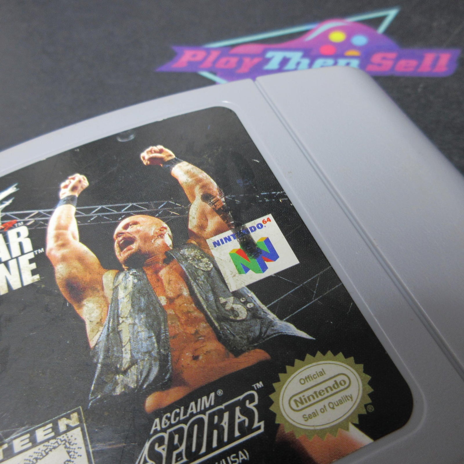 WWF War Zone Nintendo 64 N64 Cartridge - 1 Year Warranty VG
