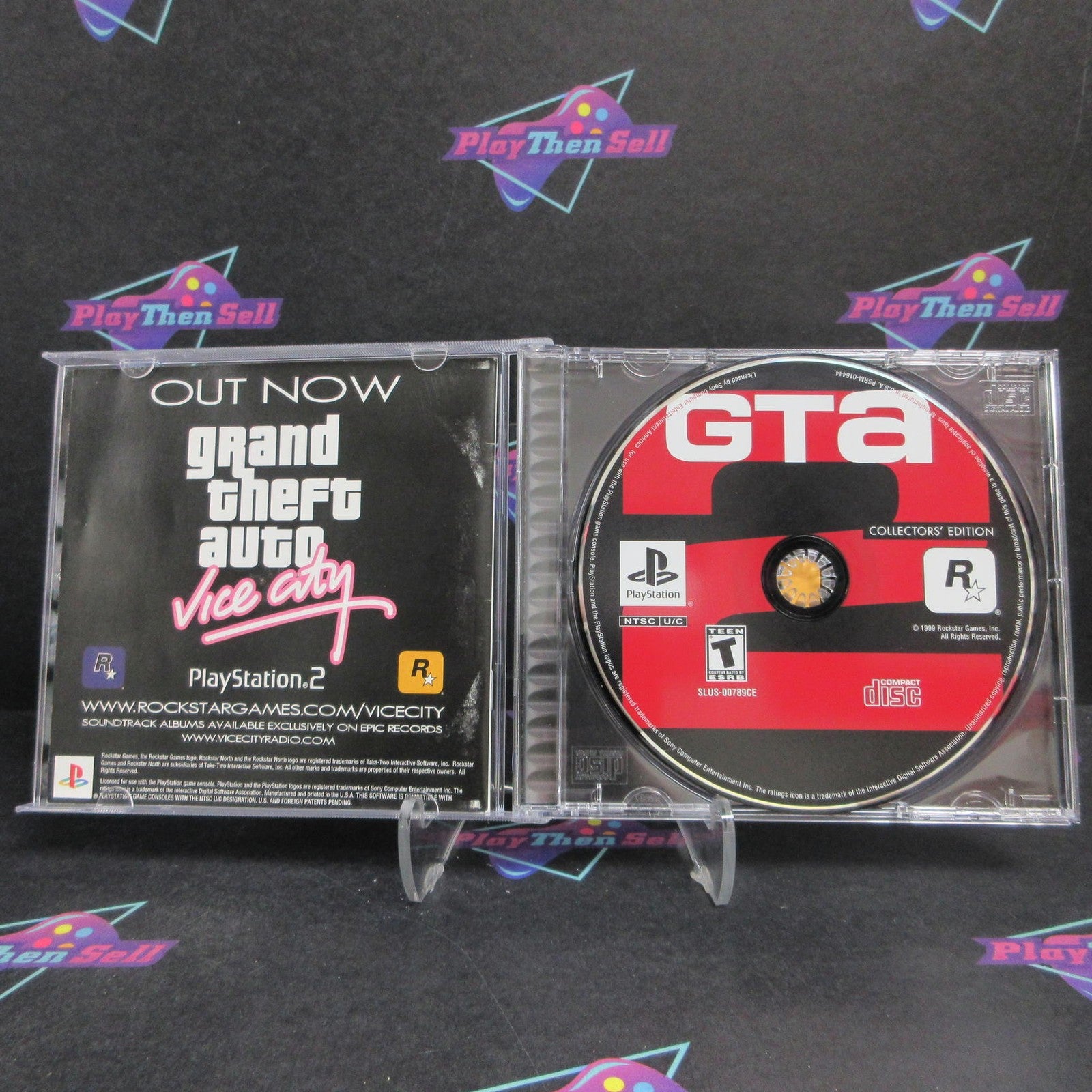 Grand Theft Auto 2 Collector's Edition PS1 PlayStation 1 Complete  - 1 Year Wa..