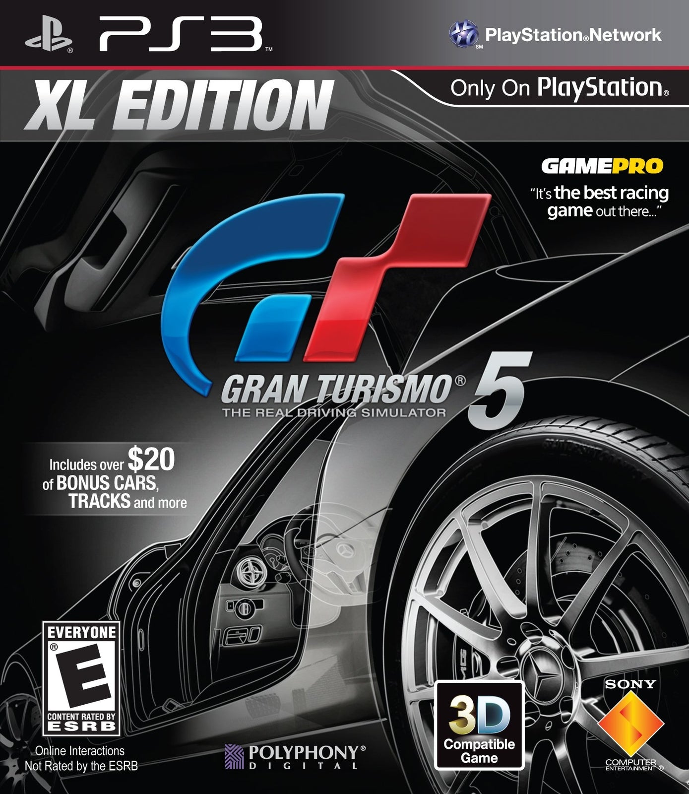 Gran Turismo 5 XL Edition PS3 PlayStation 3 Brand New - Sealed