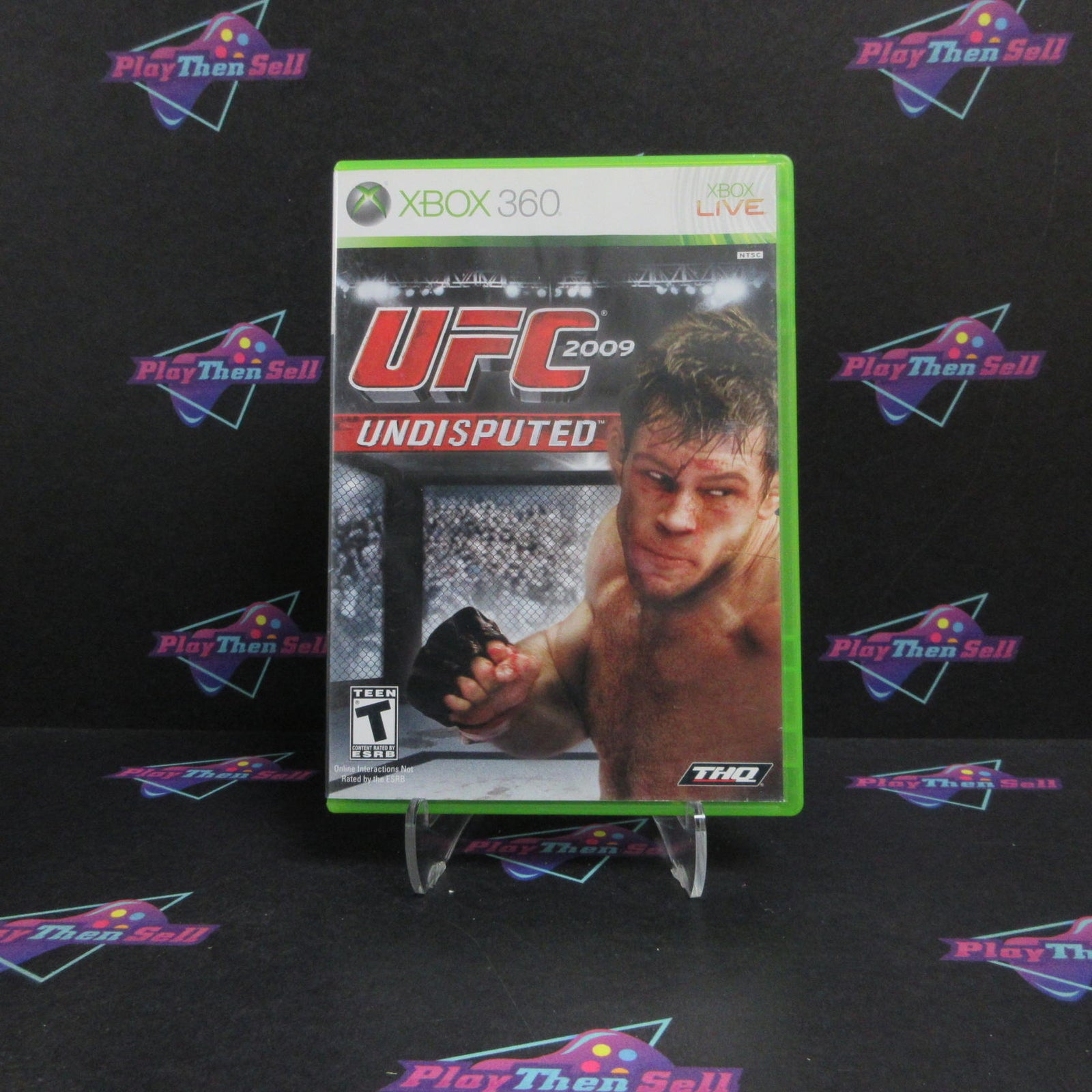 UFC 2009 Undisputed Xbox 360 - 1 Year Warranty VG