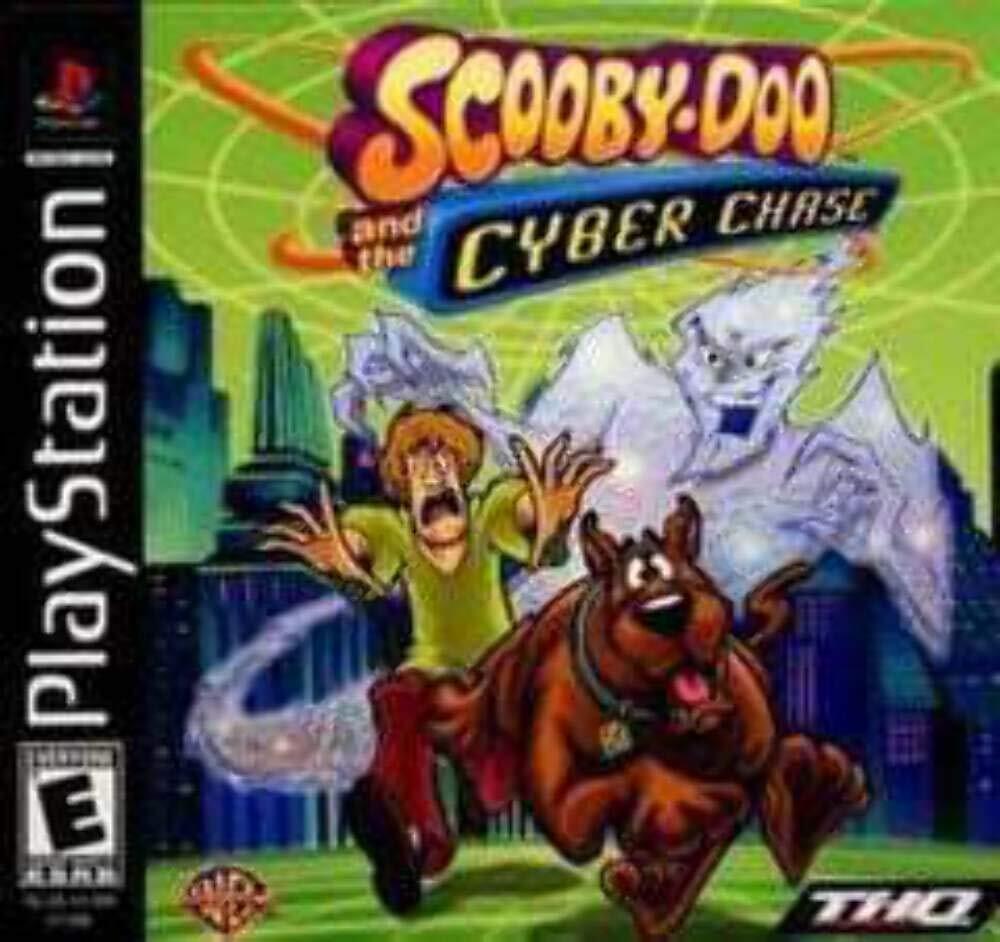 Scooby-Doo and the Cyber Chase PS1 PlayStation 1 Black Label - See Pics  Brand..