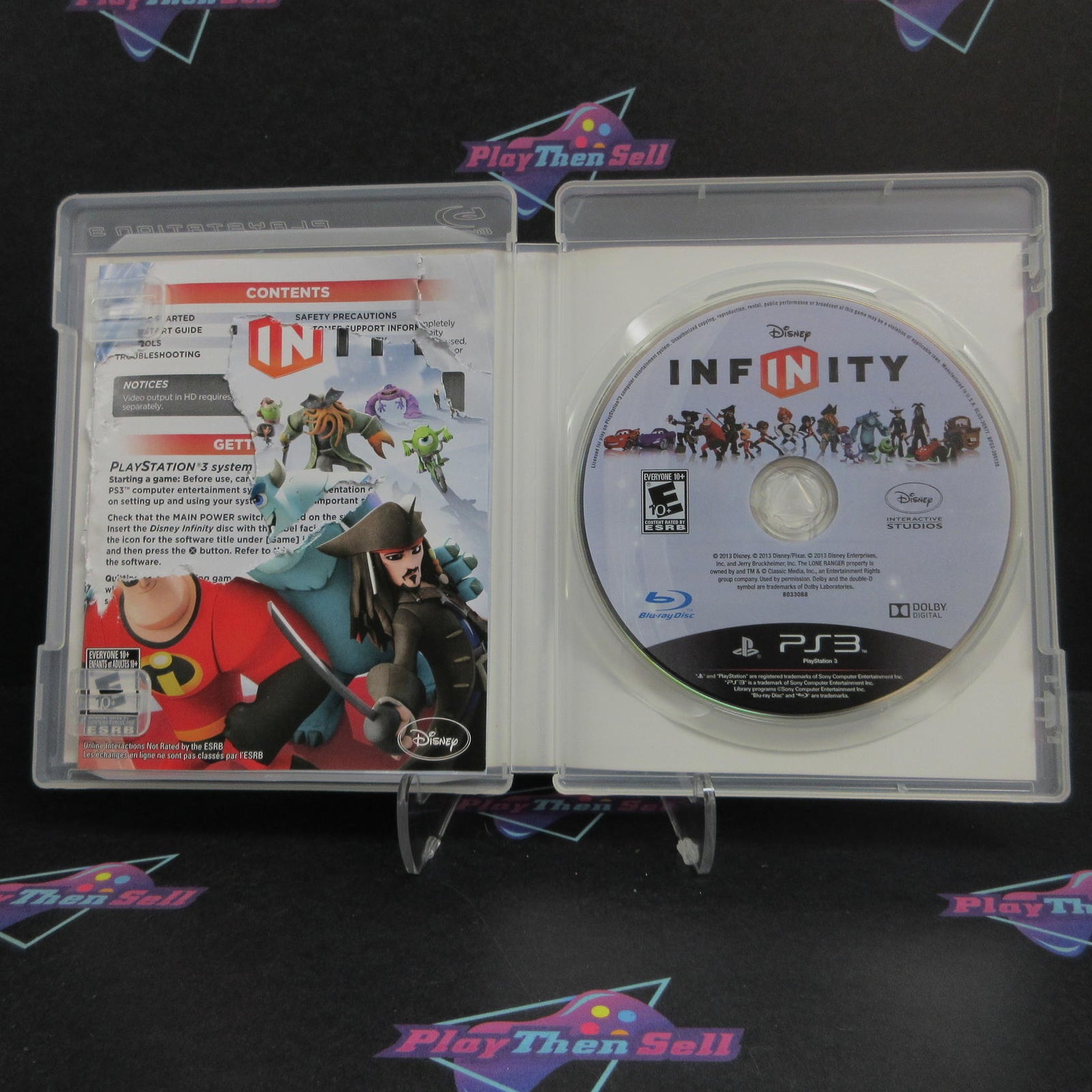 Disney Infinity PlayStation 3 PS3 Complete - 1 Year Warranty VG