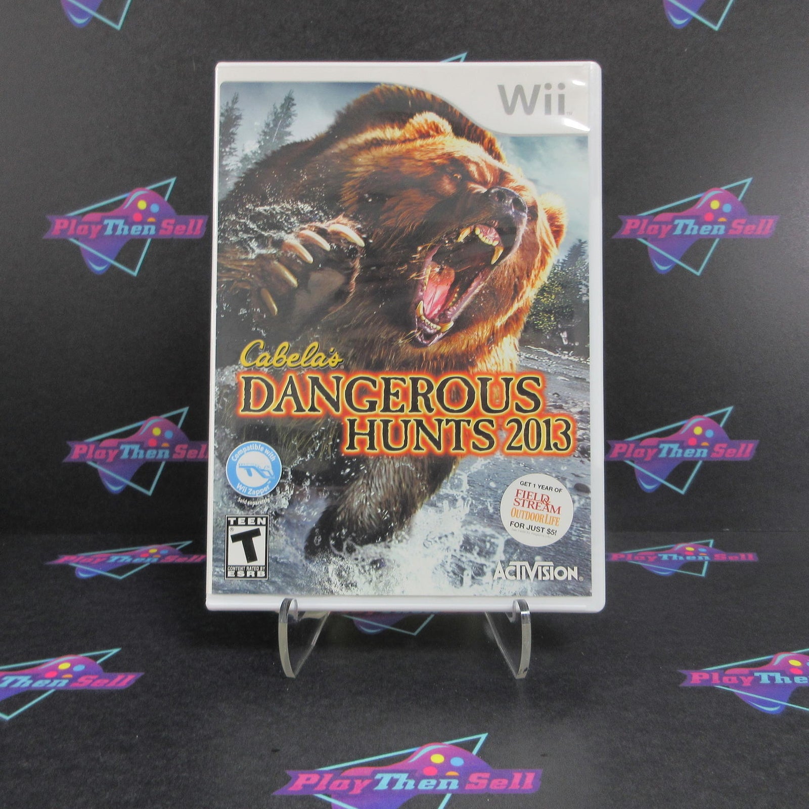 Cabela's Dangerous Hunts 2013 Nintendo Wii Complete - 1 Year Warranty EX Cond