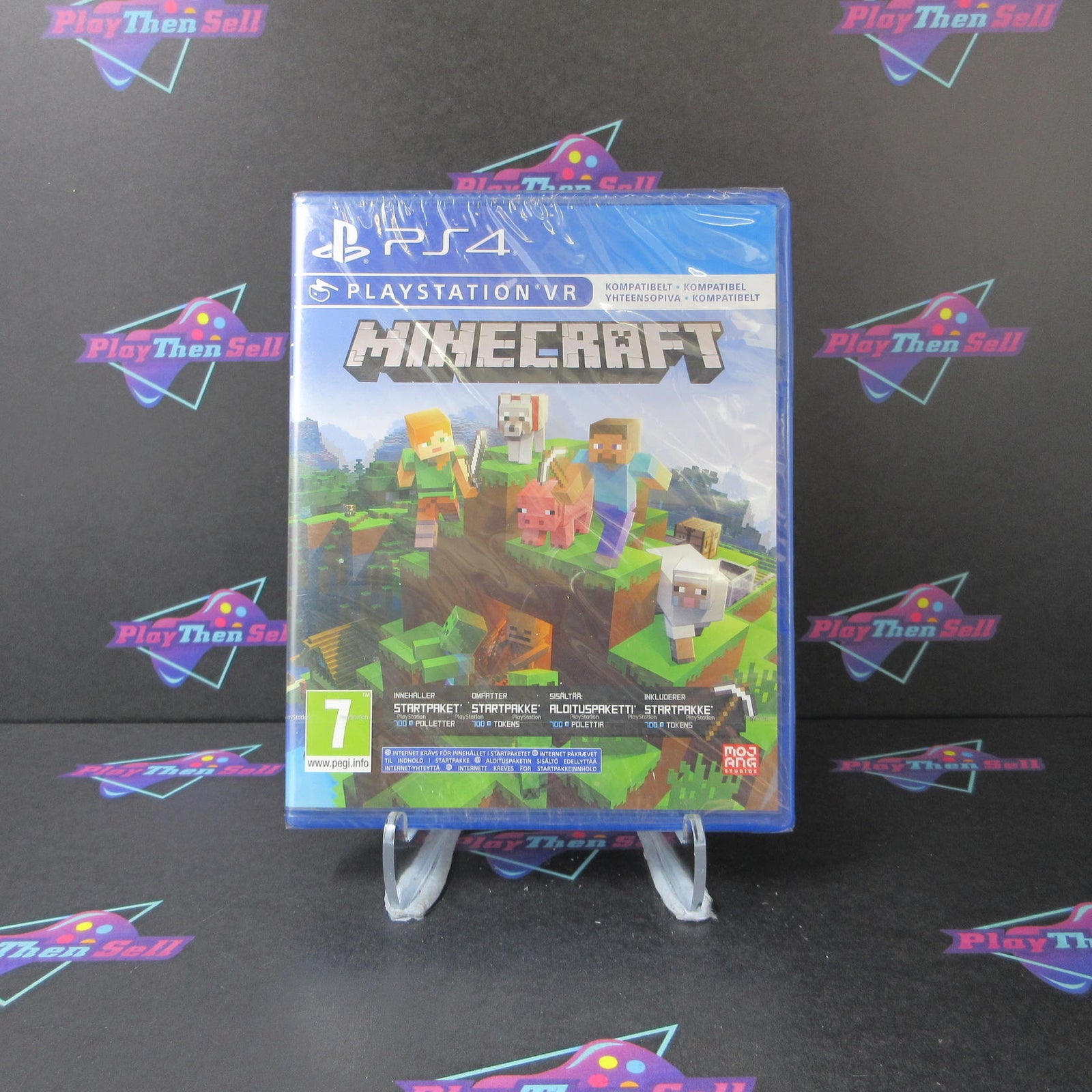 Minecraft Starter Collection PS4 PlayStation 4 PAL - See Pics Brand New - Sealed