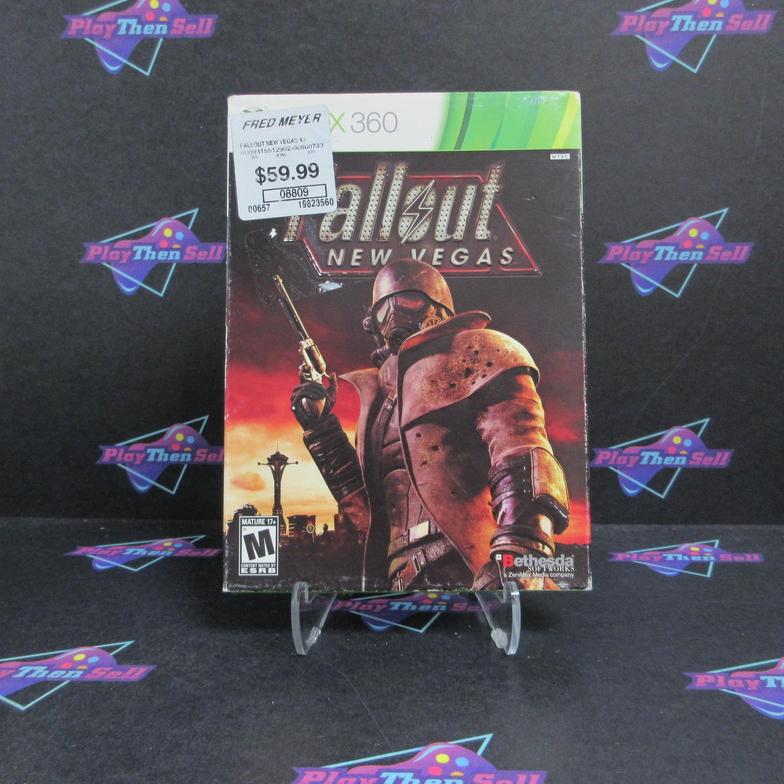 Fallout New Vegas Xbox 360 DD + Sleeve Complete - 1 Year Warranty VG
