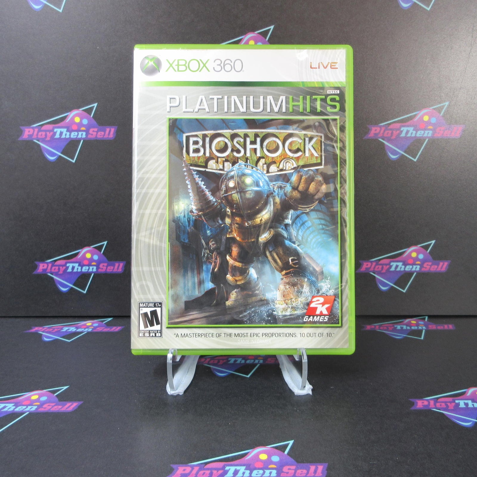 Bioshock Platinum Hits Xbox 360 Complete - 1 Year Warranty VG