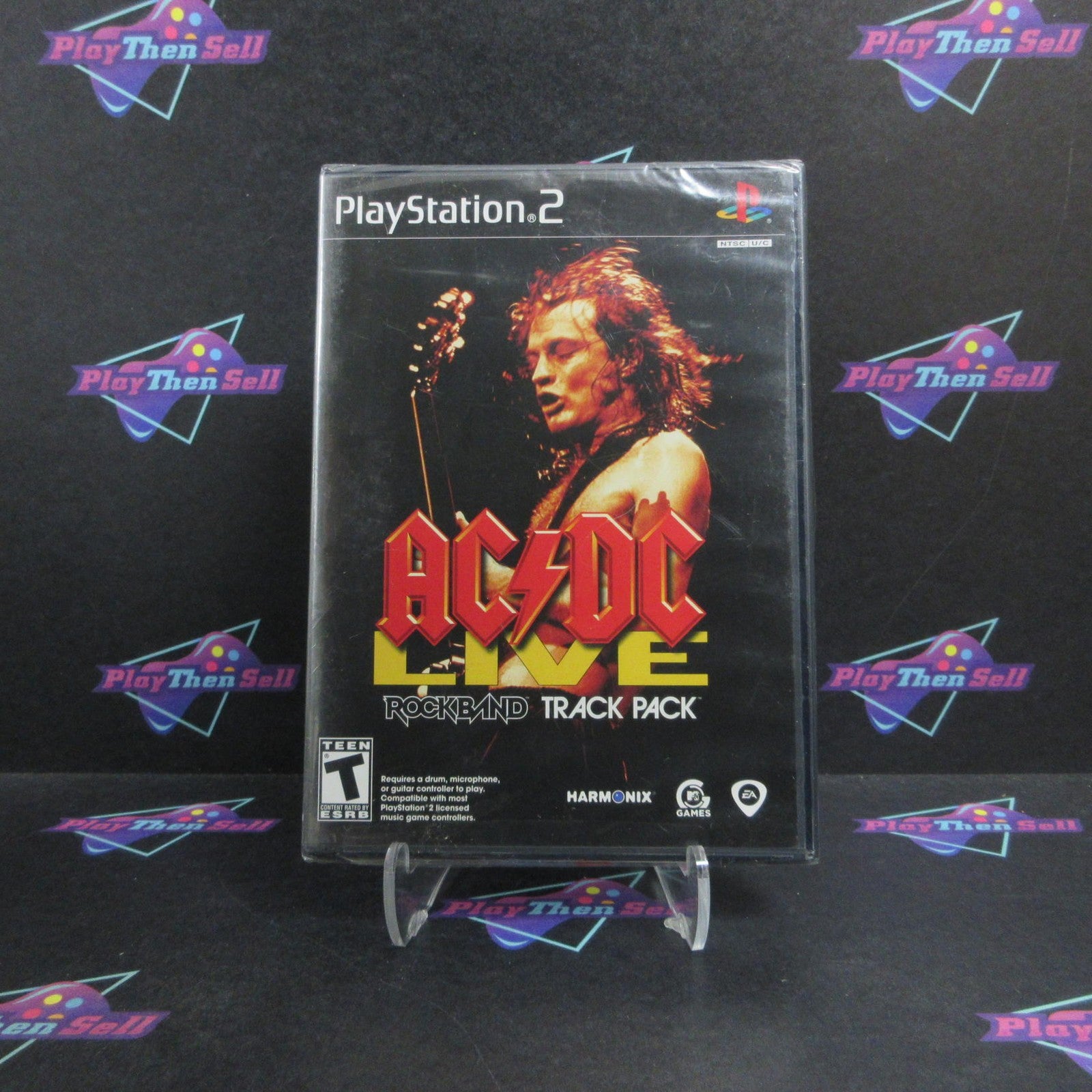 AC-DC Live Rock Band Track Pack PS2 PlayStation 2 Brand New - Sealed