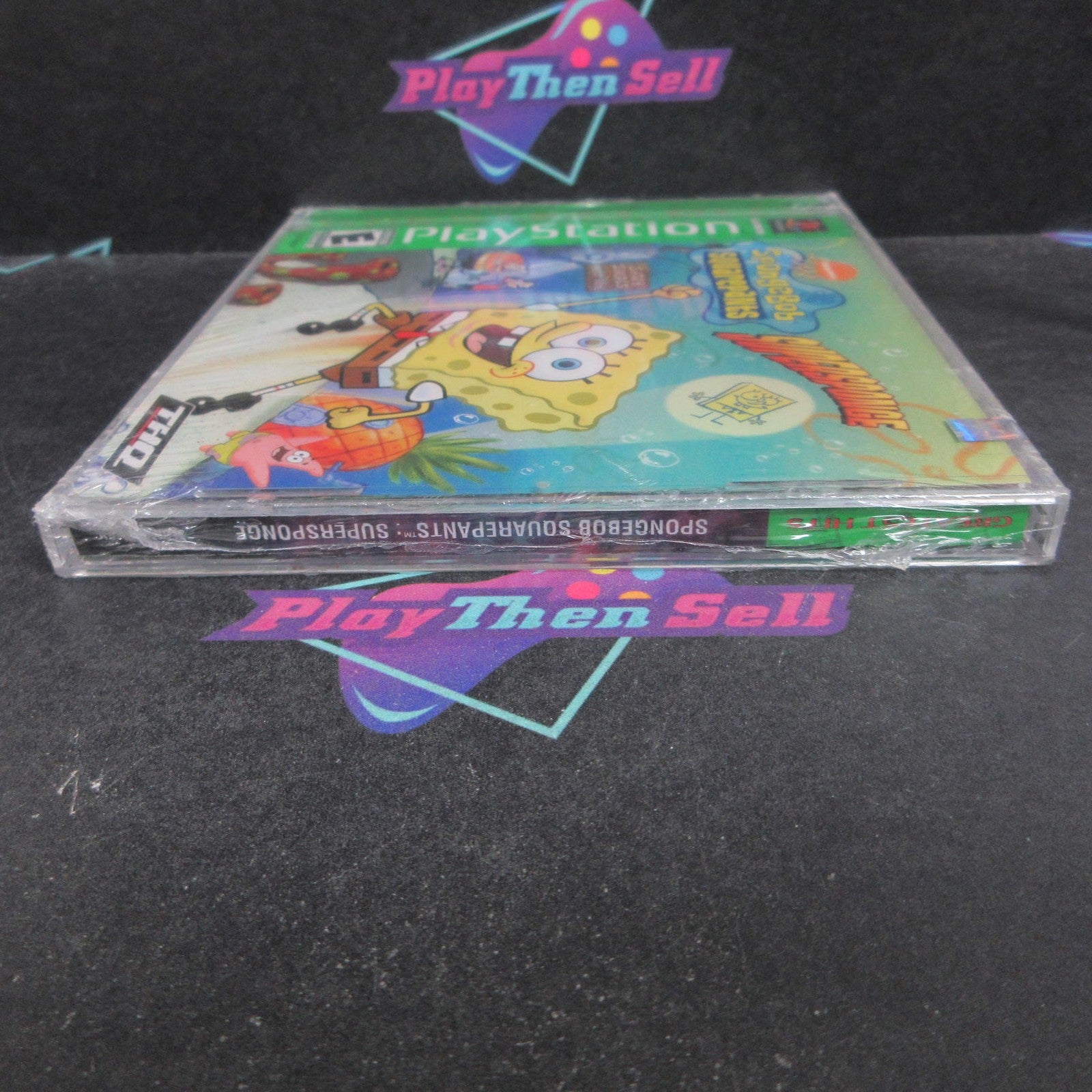 SpongeBob SquarePants SuperSponge PS1 PlayStation 1 GH Brand New - Sealed