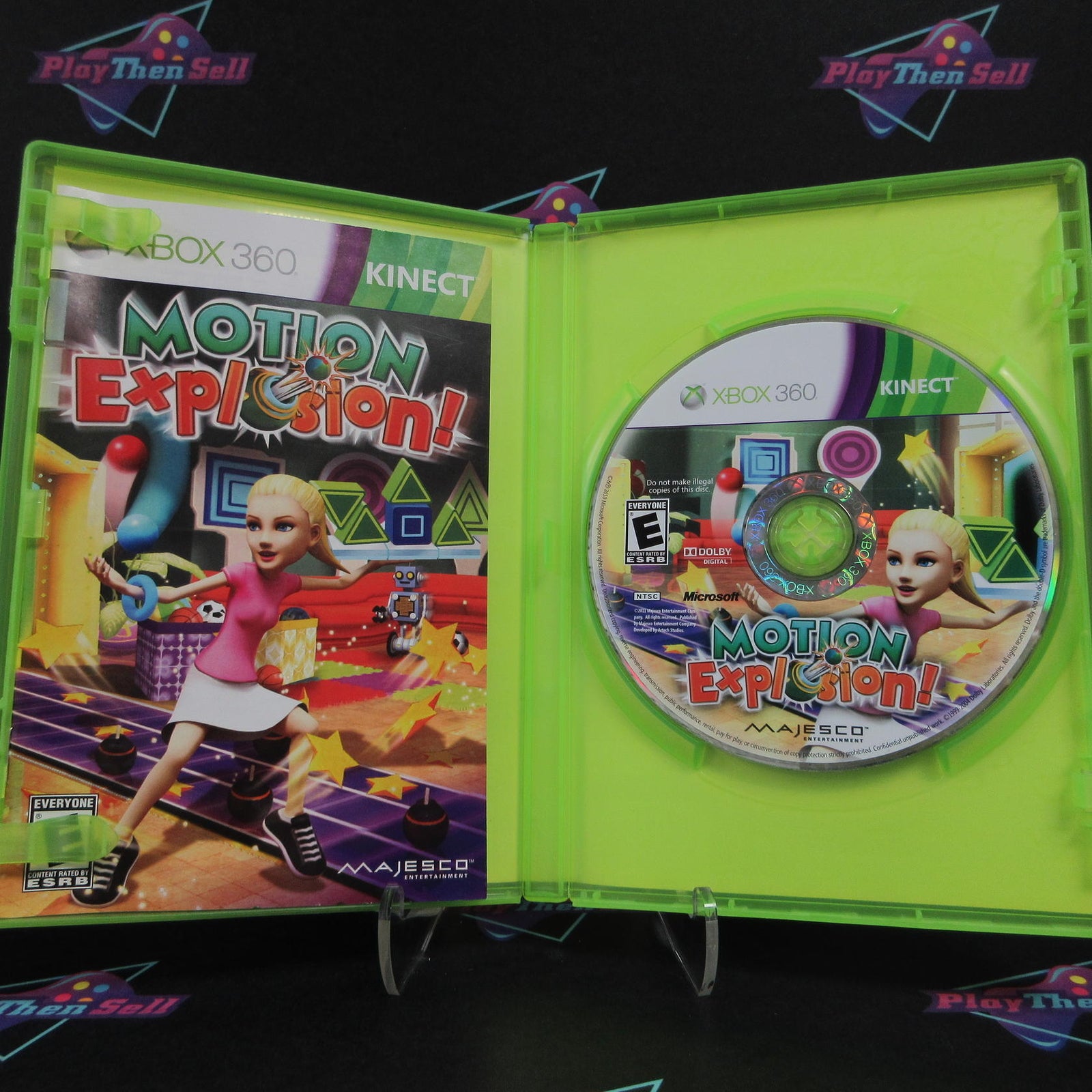 Motion Explosion Xbox 360 Complete - 1 Year Warranty EX Cond
