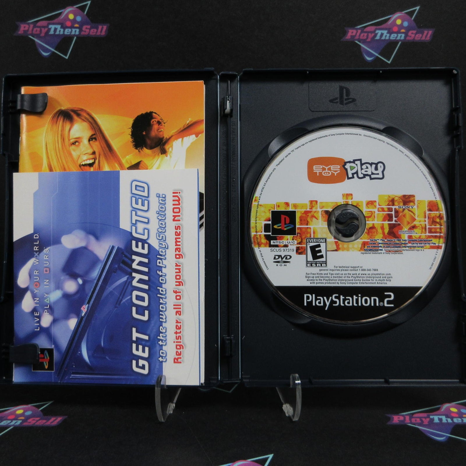 Eye Toy PS2 PlayStation 2 + Reg Card Complete - 1 Year Warranty EX Cond