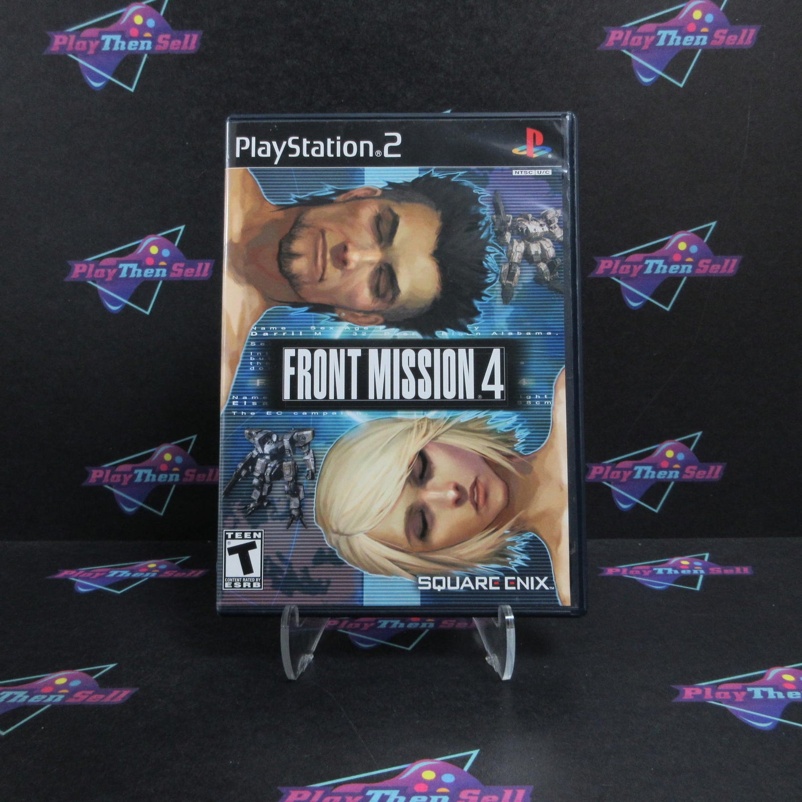 Front Mission 4 PS2 PlayStation 2 + Reg Card Complete - 1 Year Warranty EX Cond