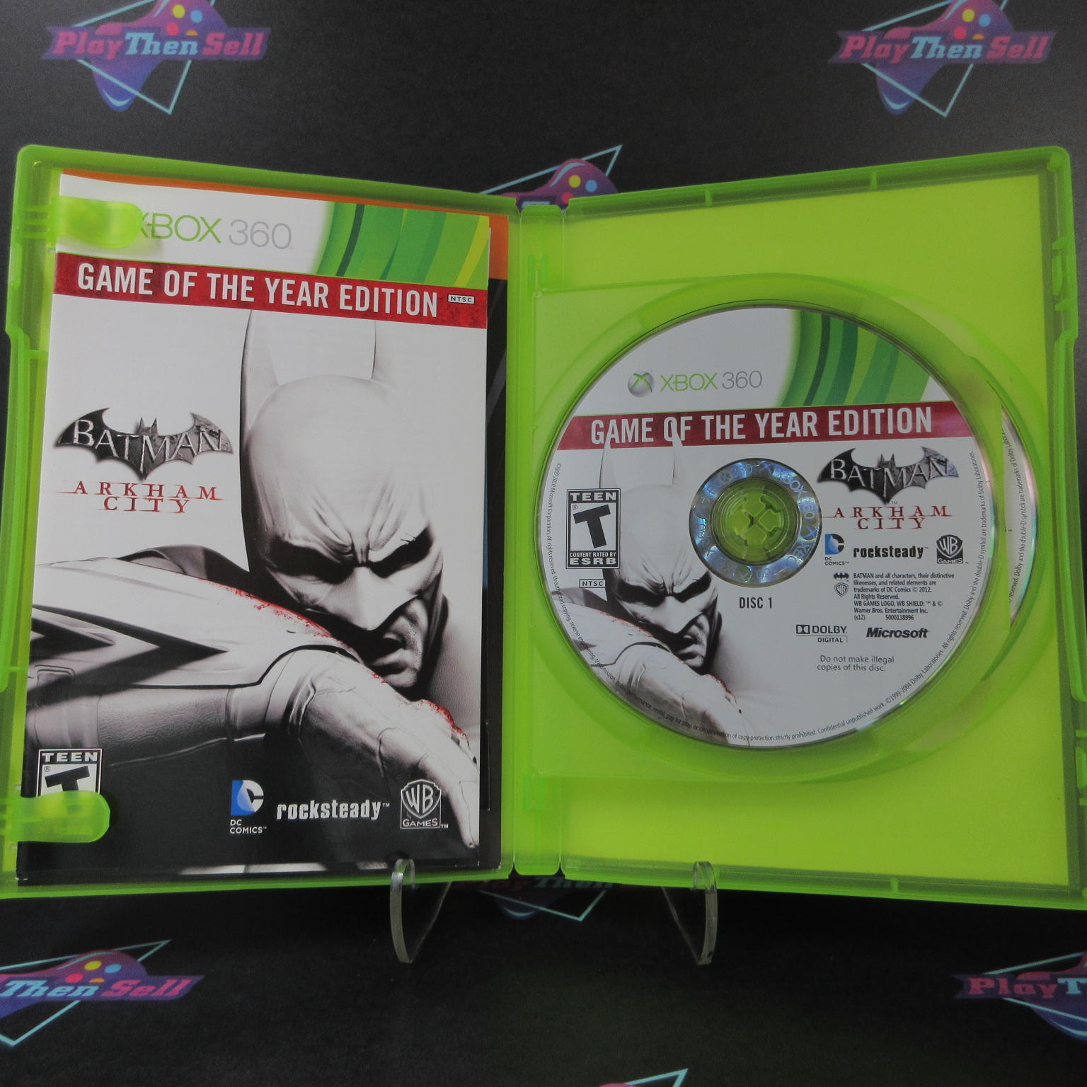 Batman Arkham City GOTY Xbox 360 Complete - 1 Year Warranty EX Cond