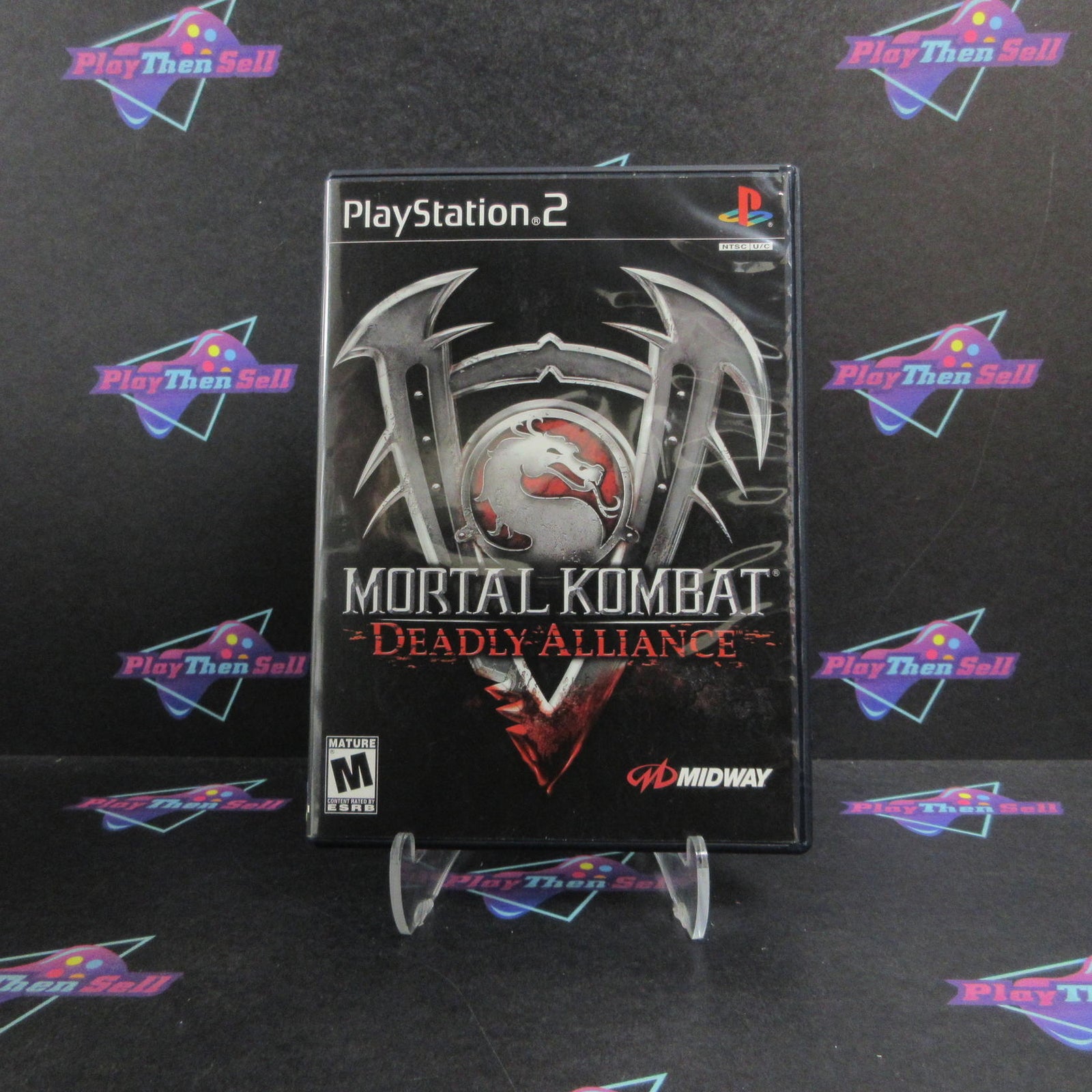 Mortal Kombat Deadly Alliance PS2 PlayStation 2 + Reg Card Complete  - 1 Year ..
