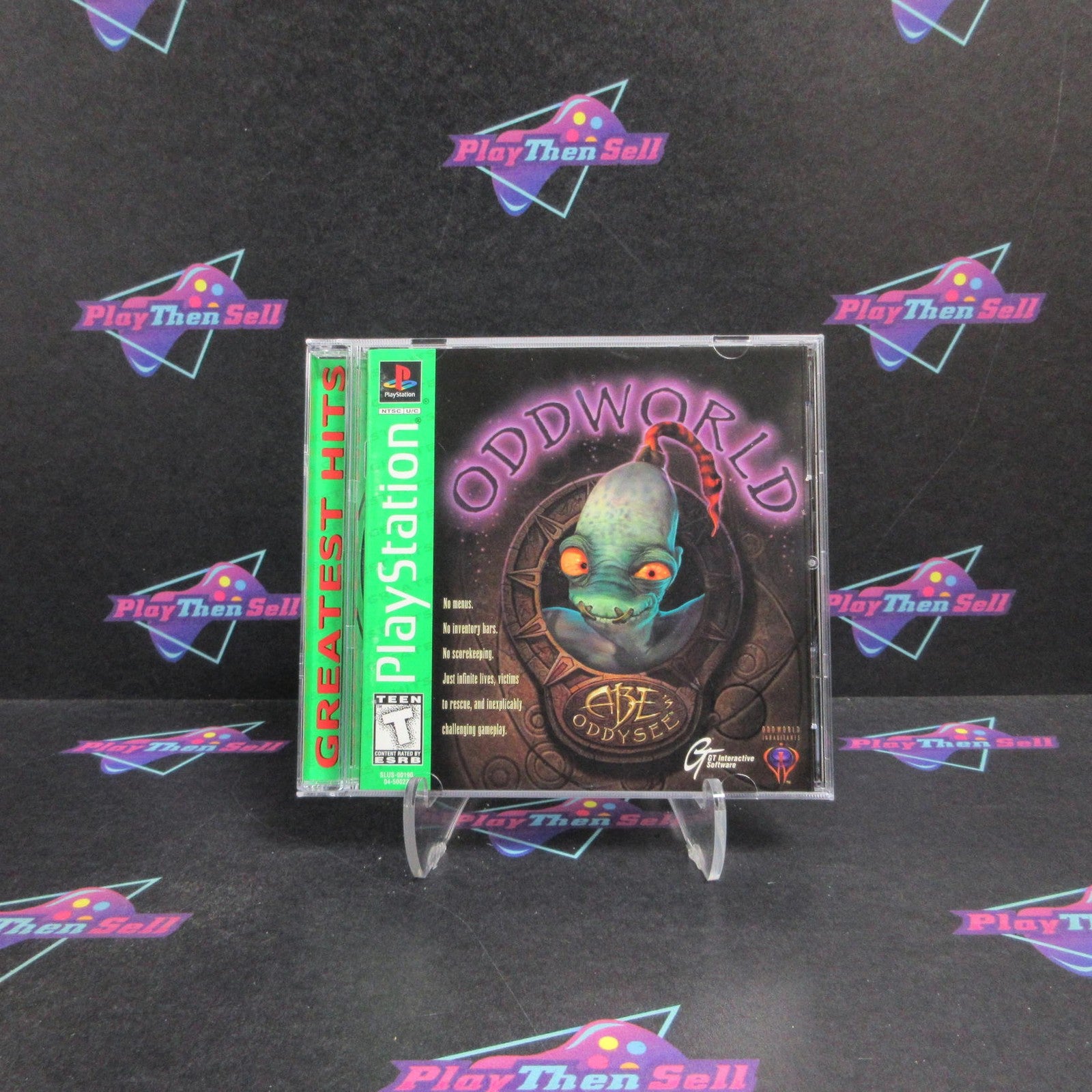 Oddworld Abe's Oddysee PS1 PlayStation 1 GH + Reg Card Complete  - 1 Year Warr..