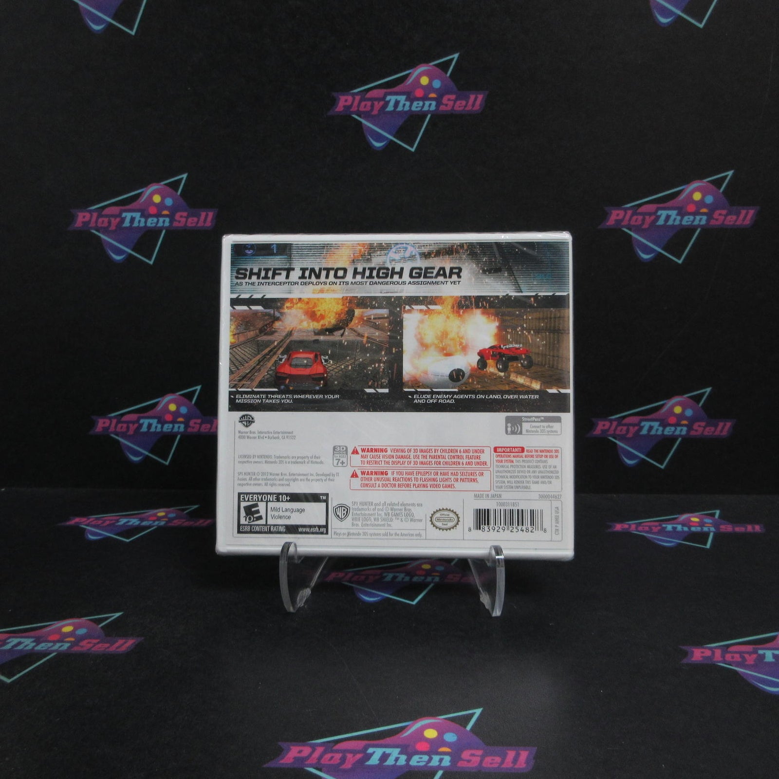 Spy Hunter Nintendo 3DS Brand New - Sealed