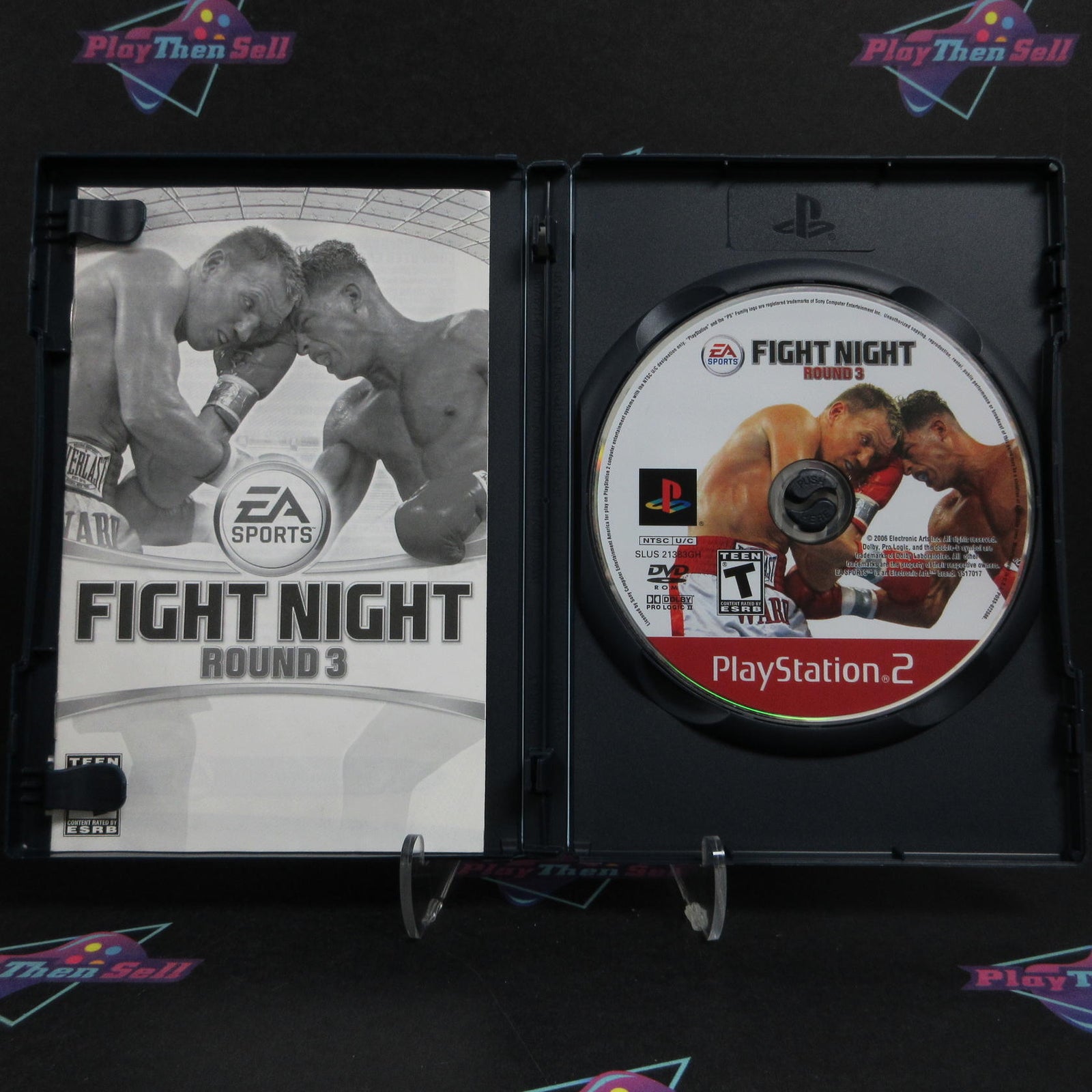 Fight Night Round 3 PS2 PlayStation 2 GH Complete - 1 Year Warranty EX Cond
