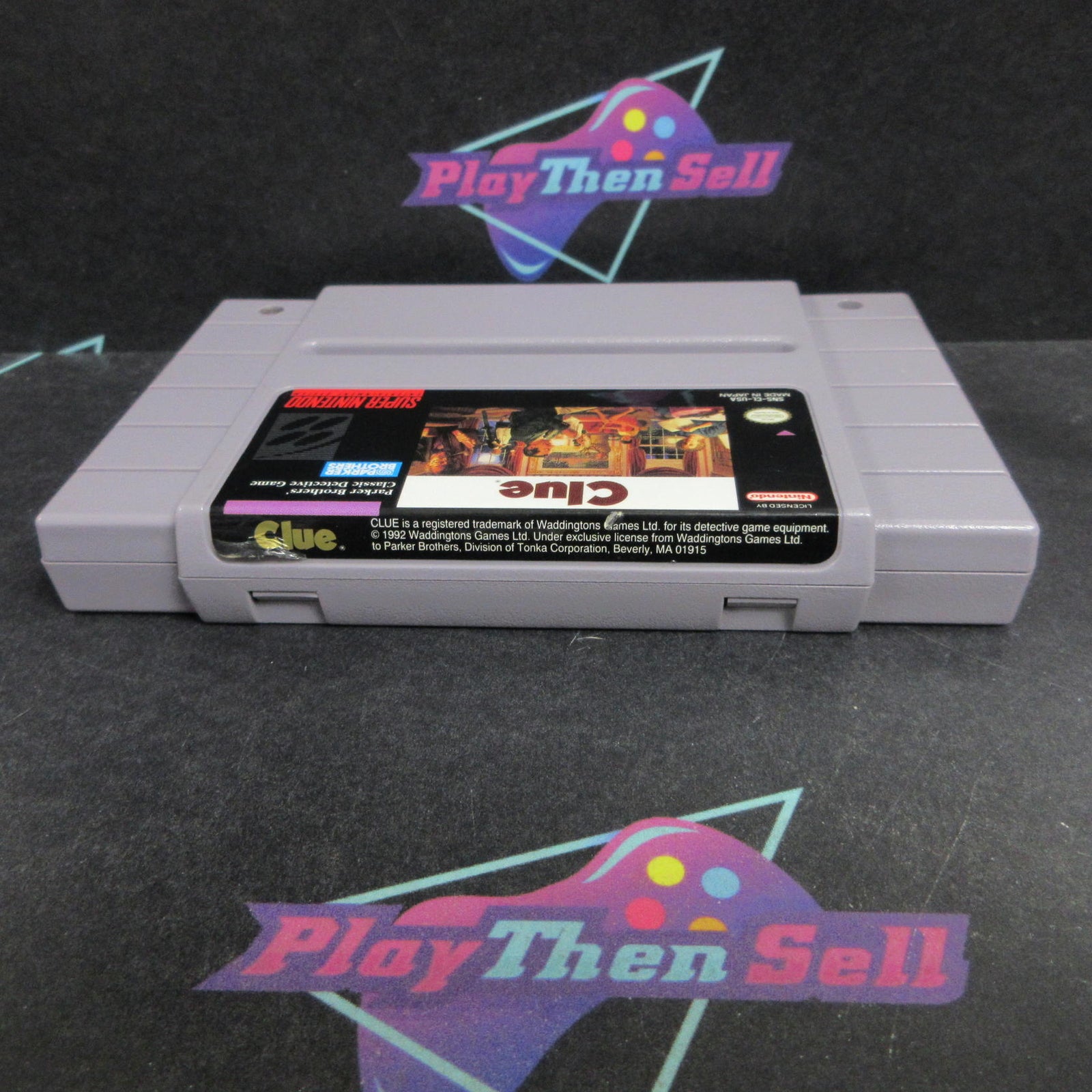 Clue Super Nintendo SNES Cartridge / Tested - 1 Year Warranty VG