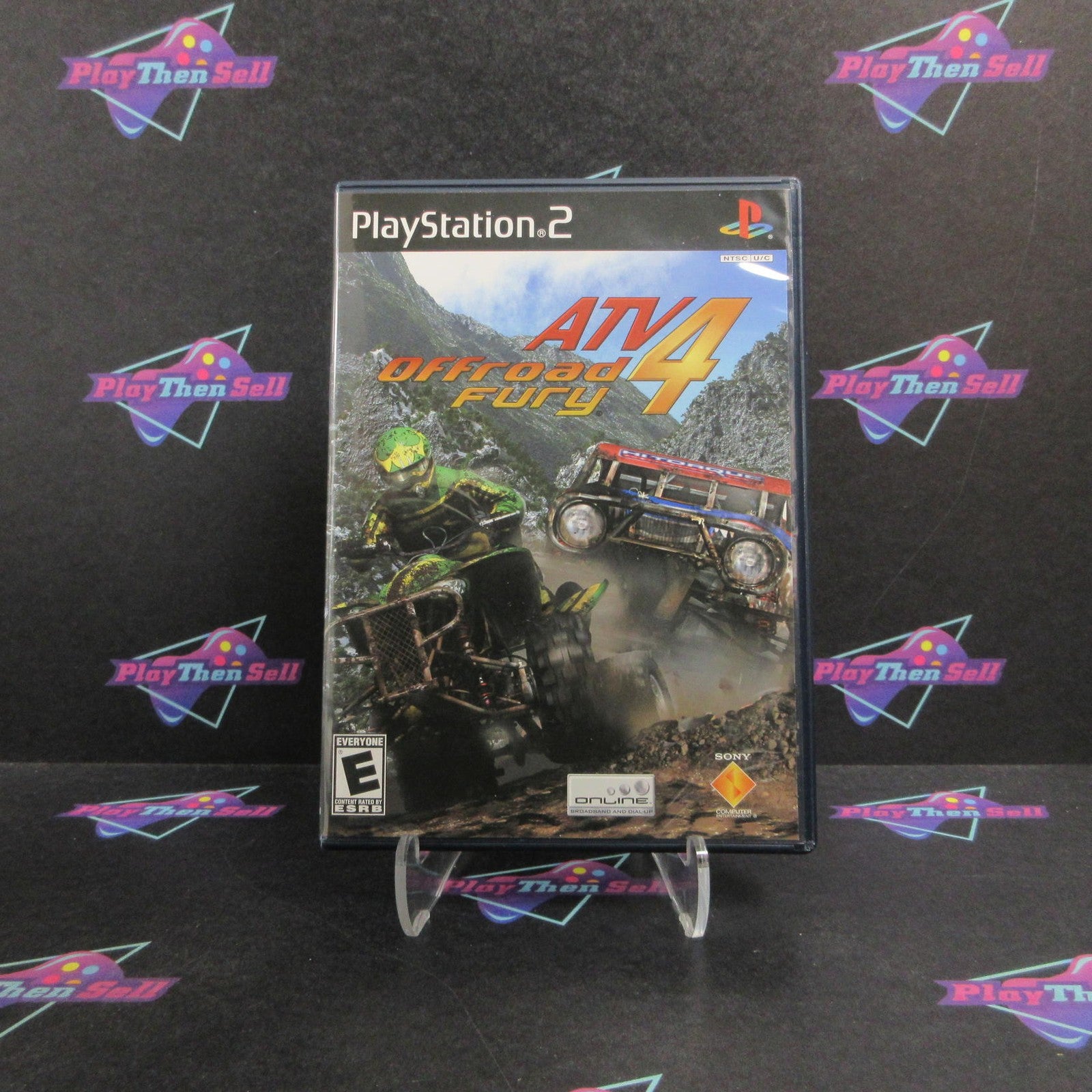 ATV Offroad Fury 4 PS2 PlayStation 2 Complete - 1 Year Warranty EX Cond
