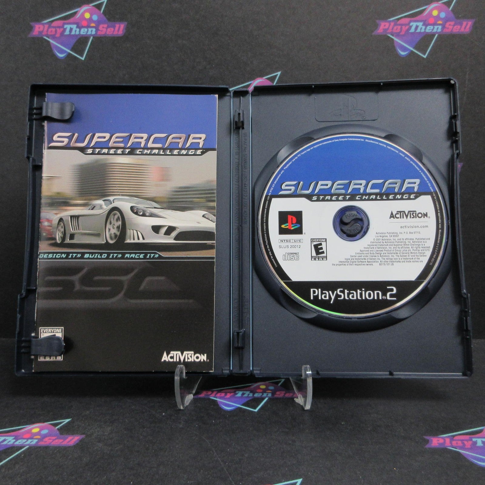 Supercar Street Challenge PS2 PlayStation 2 Complete - 1 Year Warranty EX Cond