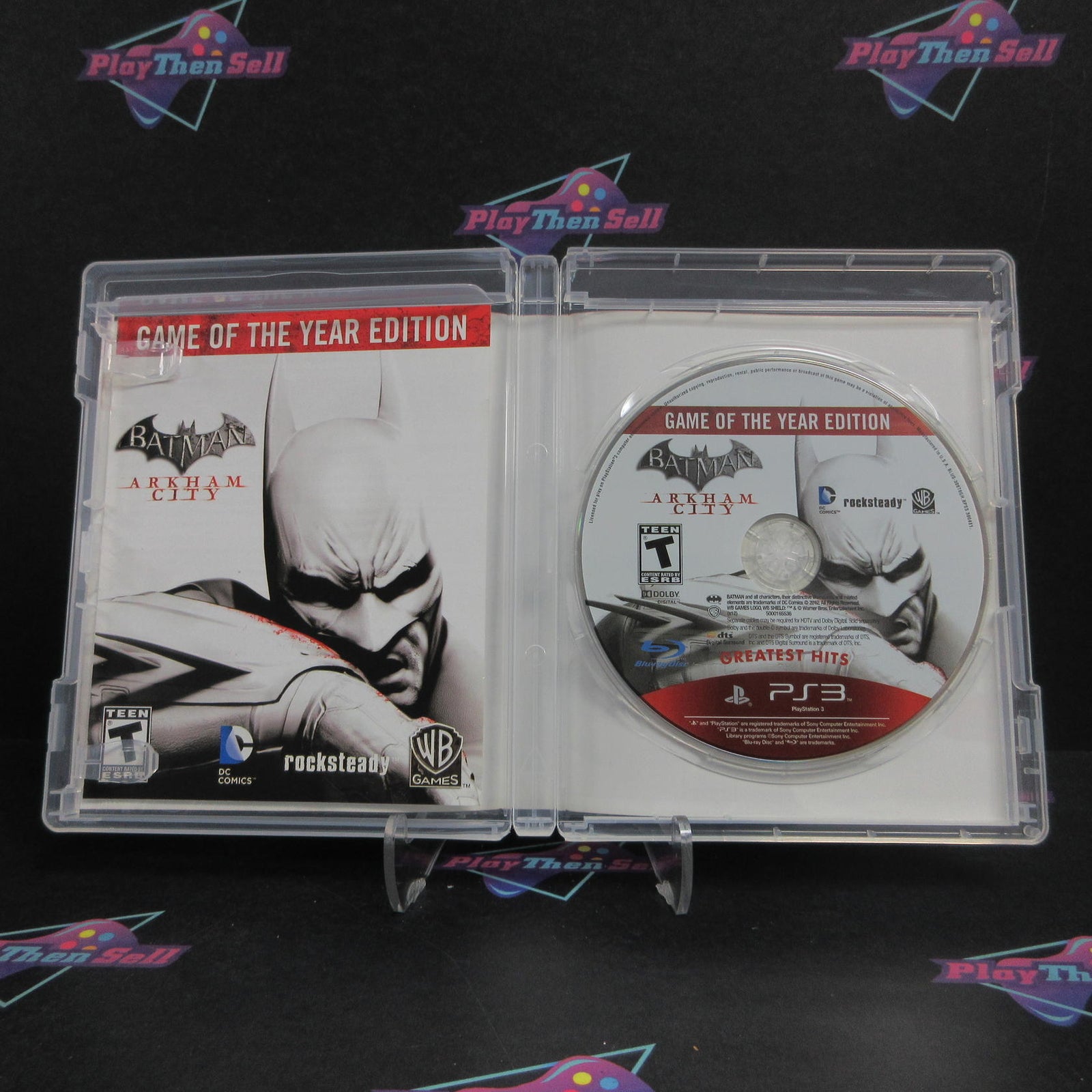 Batman Arkham Asylum + Batman Arkham City Dual Pack PS3 GH CIB  - 1 Year Warra..