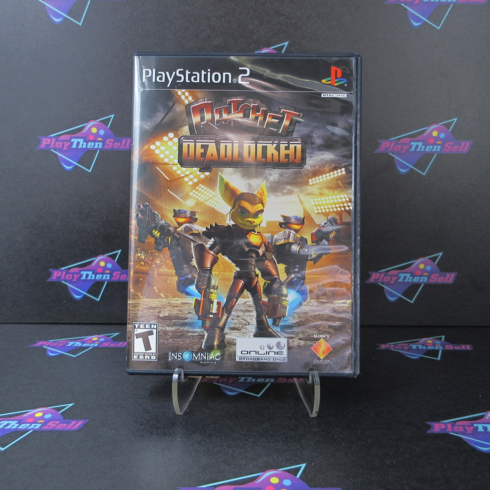 Ratchet Deadlocked PS2 PlayStation 2 Complete - 1 Year Warranty EX Cond