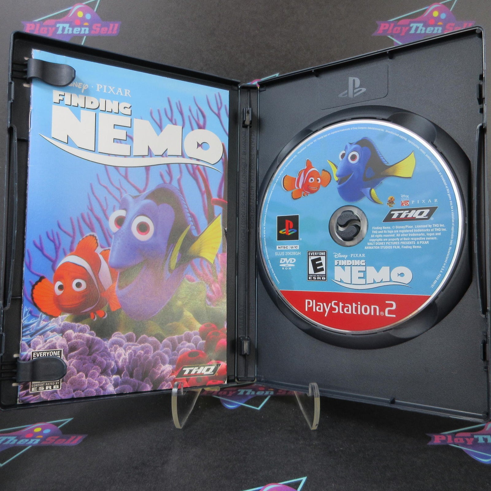 Finding Nemo PS2 PlayStation 2 GH Complete - 1 Year Warranty EX Cond