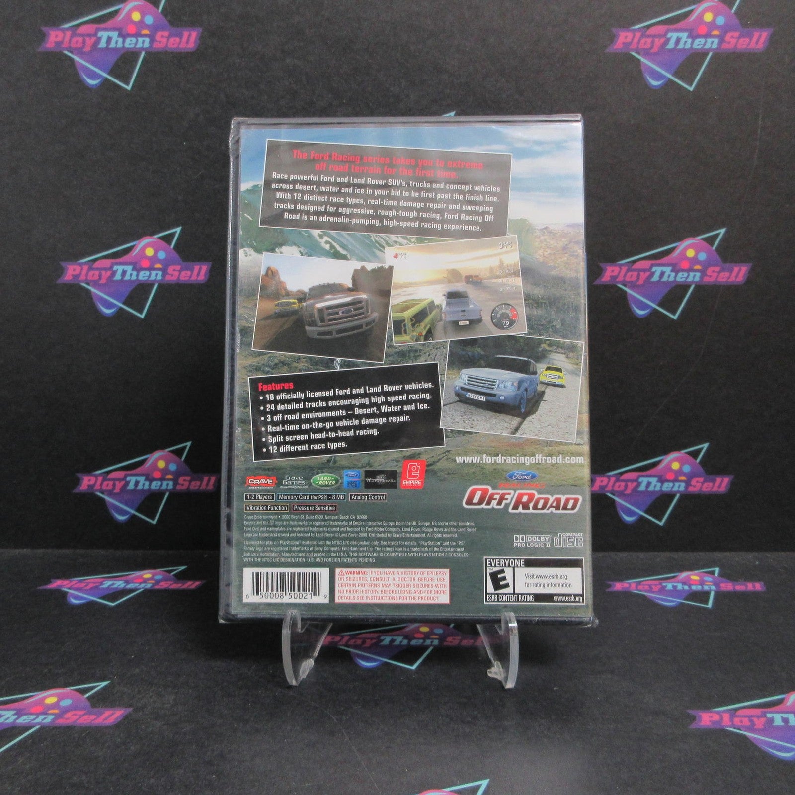 Ford Racing Off Road PS2 PlayStation 2 Brand New - Sealed
