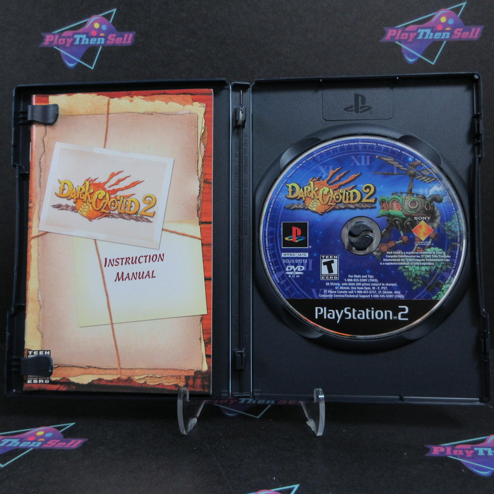 Dark Cloud 2 PS2 PlayStation 2 + Reg Card Complete - 1 Year Warranty EX Cond