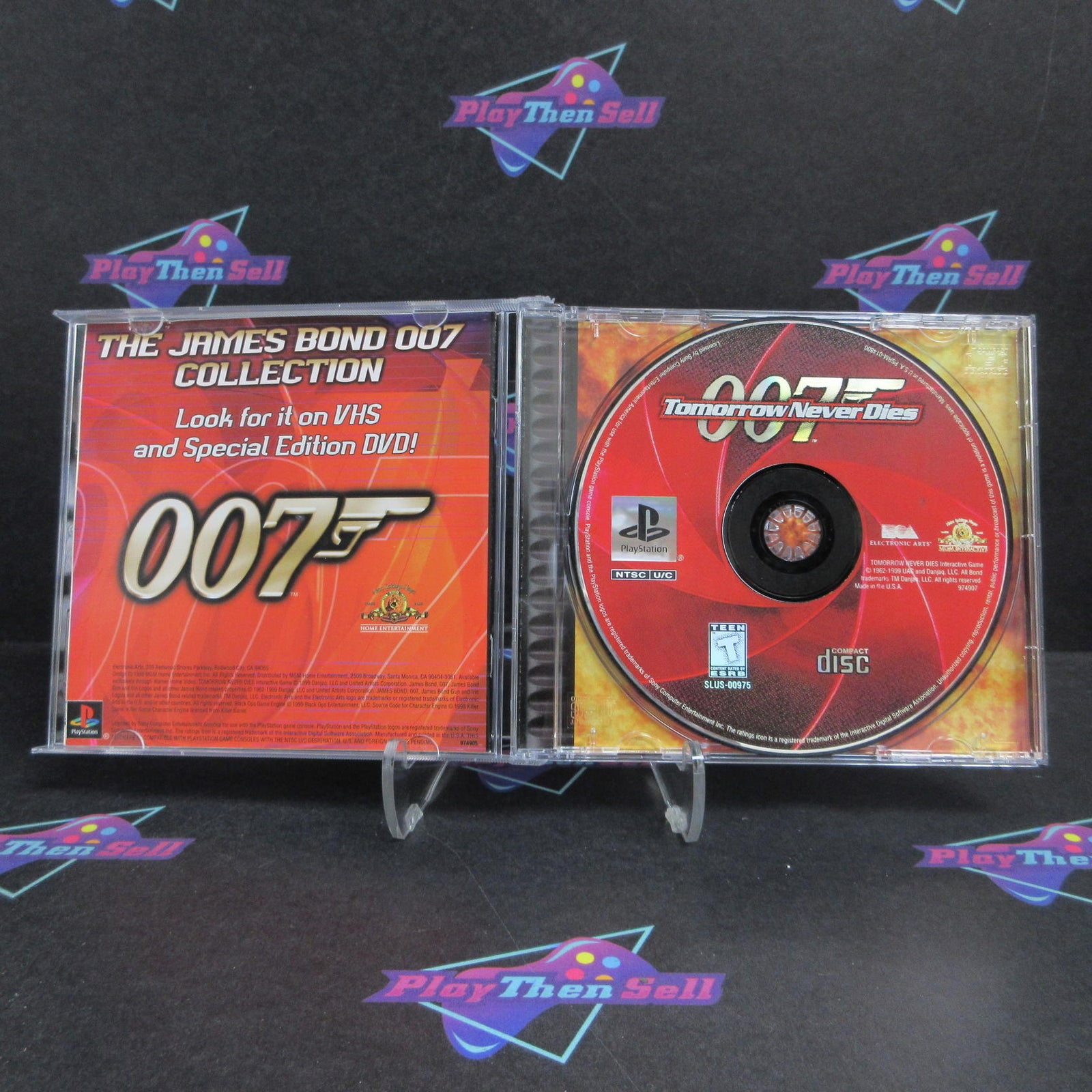 007 Tomorrow Never Dies PS1 PlayStation 1 + Reg Card Complete  - 1 Year Warran..