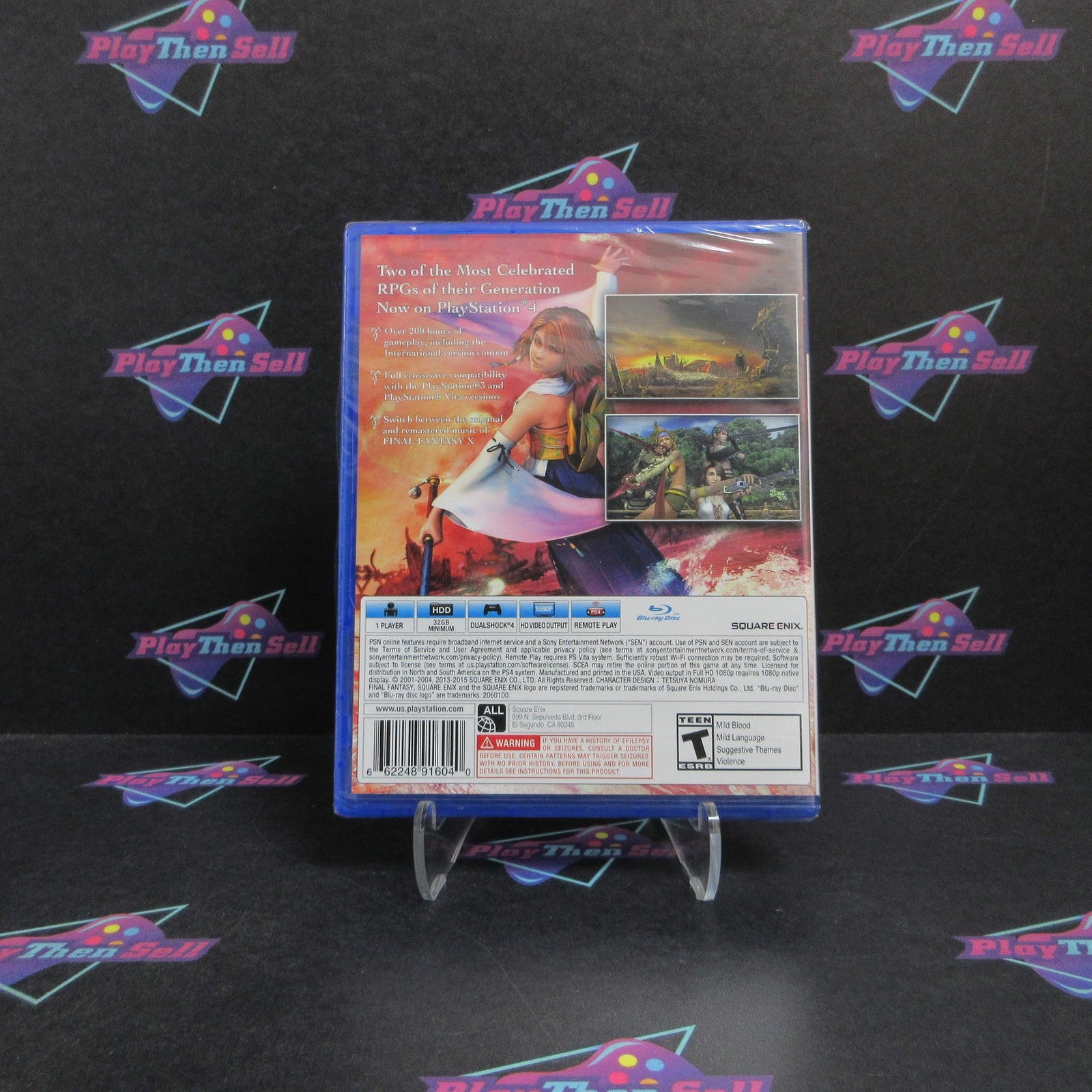 Final Fantasy X / X-2 HD Remaster PS4 PlayStation 4 Brand New - Sealed