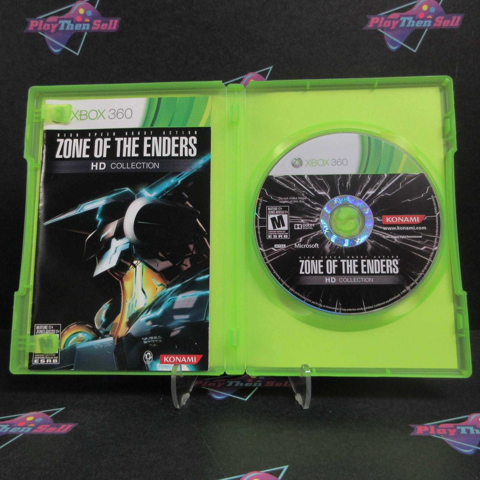 Zone of the Enders HD Collection Xbox 360 No Demo - 1 Year Warranty EX Cond