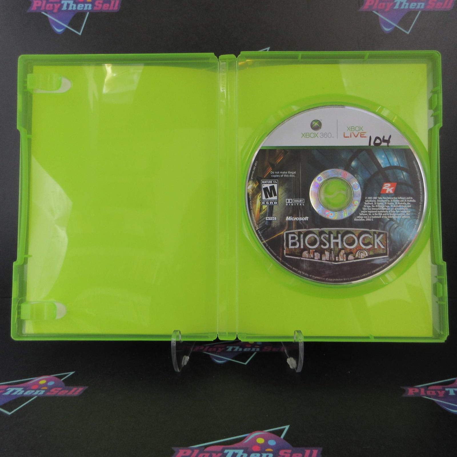 Bioshock Xbox 360 - 1 Year Warranty VG