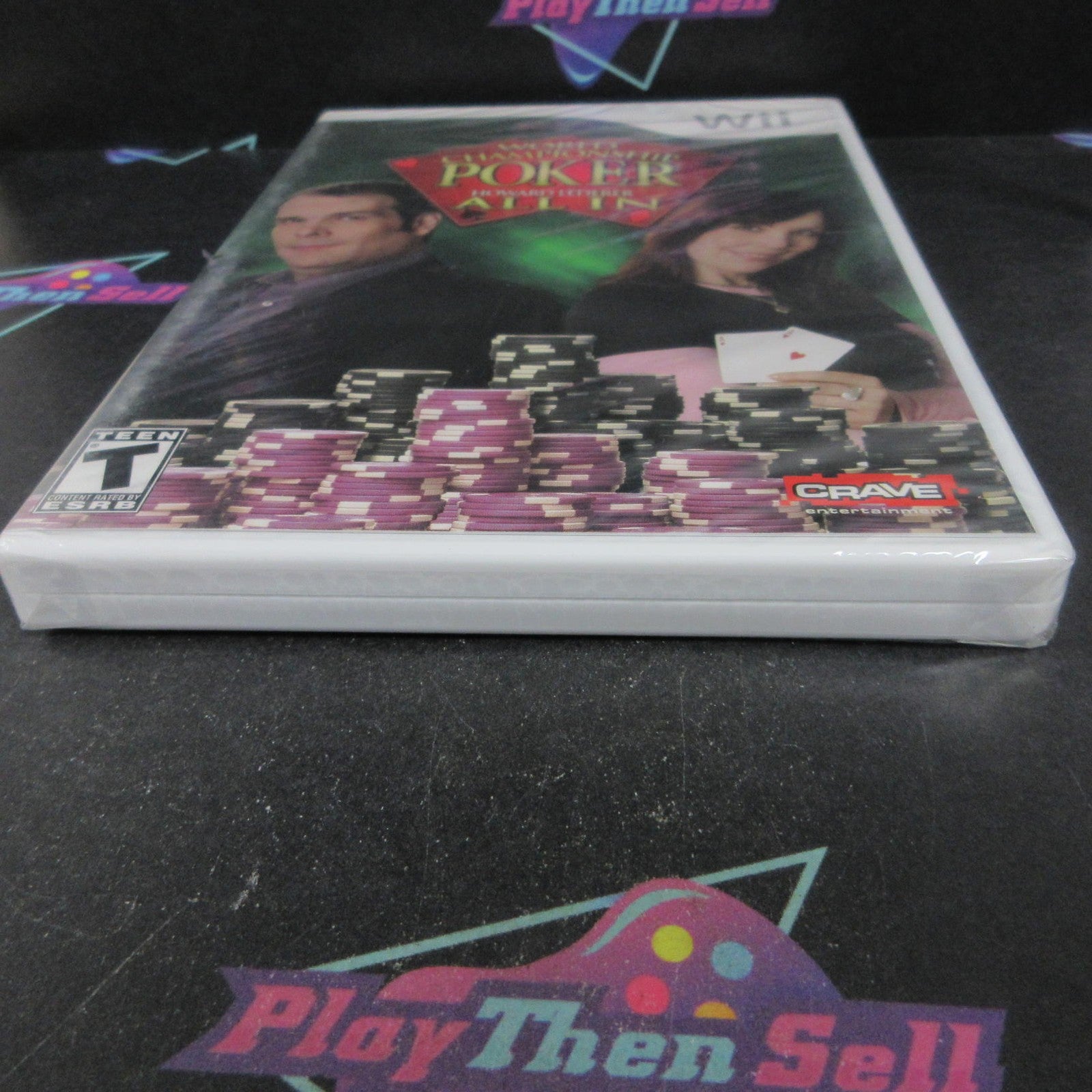 World Championship Poker All In Nintendo Wii Brand New - Sealed