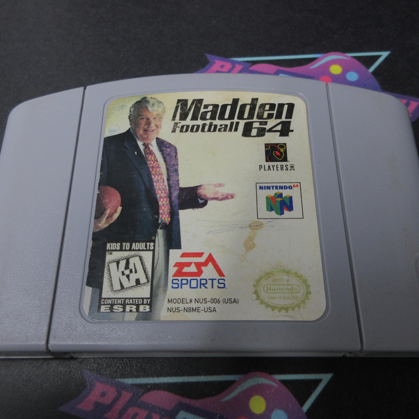 Madden Football 64 Nintendo 64 Cart Only / Tested - 1 Year Warranty VG