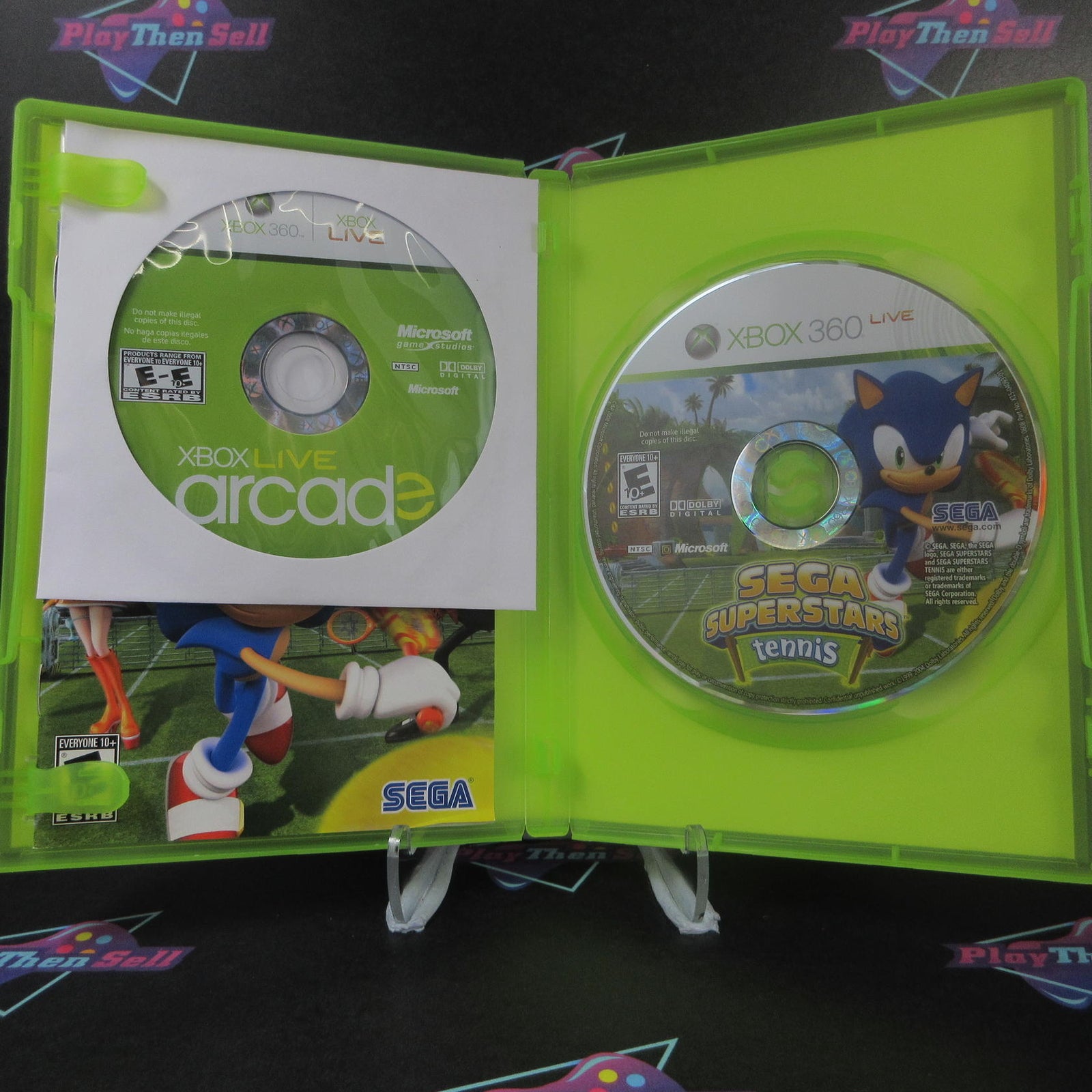 Sega Superstars Tennis / Xbox Arcade - Xbox 360 - Complete CIB