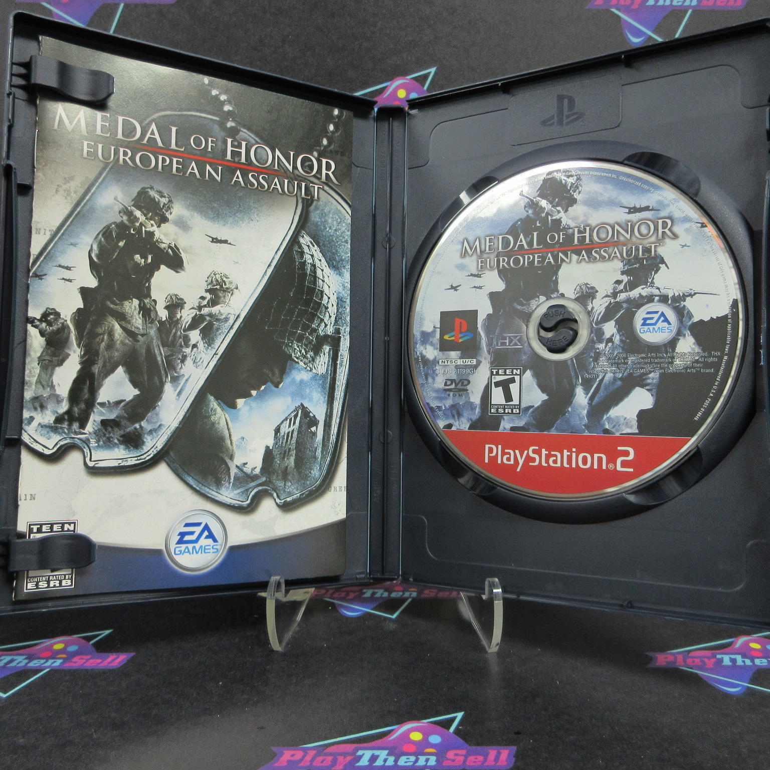 Medal of Honor European Assault PS2 PlayStation 2 GH Complete  - 1 Year Warran..